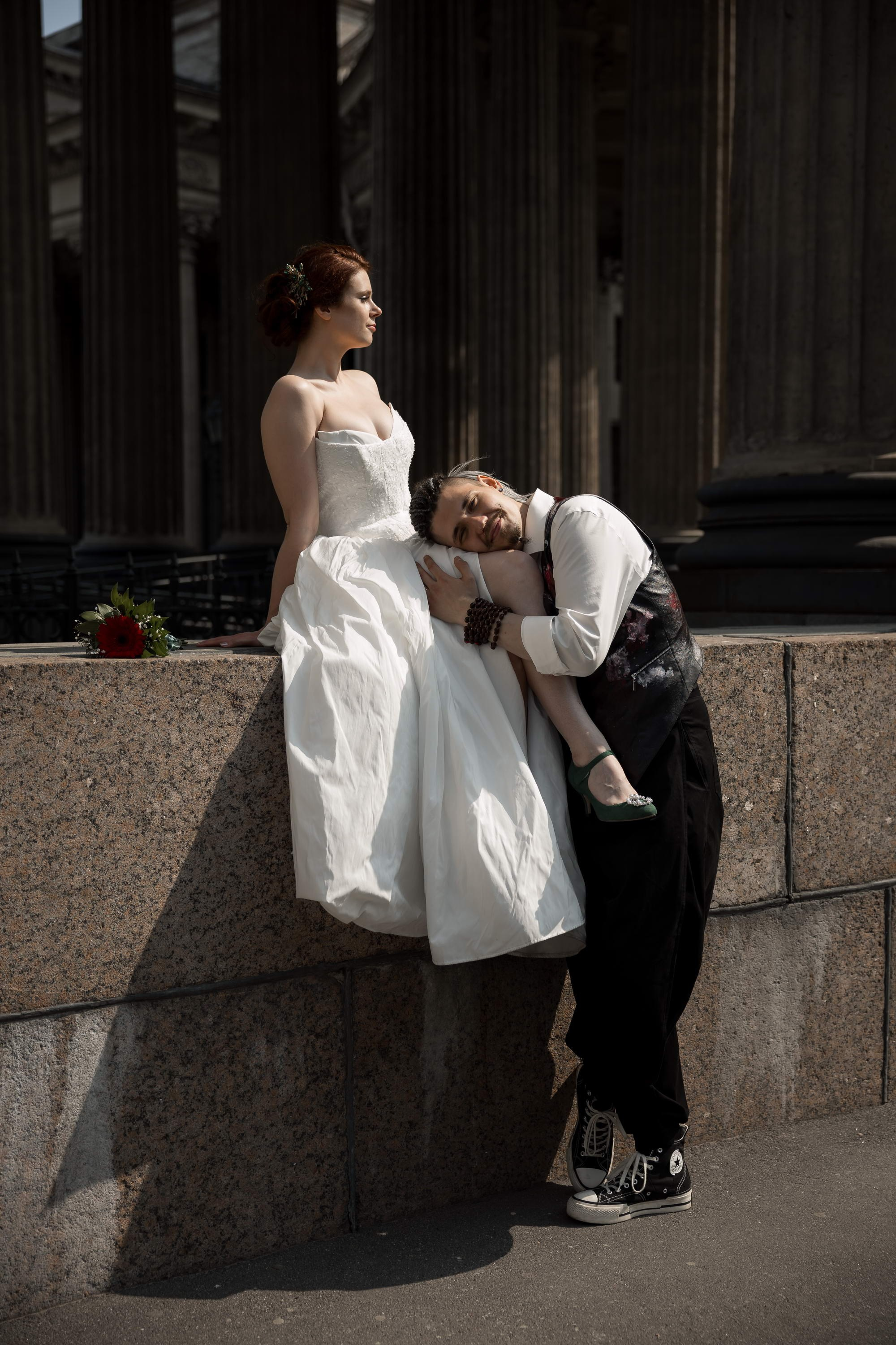 Свадьба пары актёров. Свадебный фотограф Игорь Брундасов 8PHOTO на свадьбу венчание загс СПб