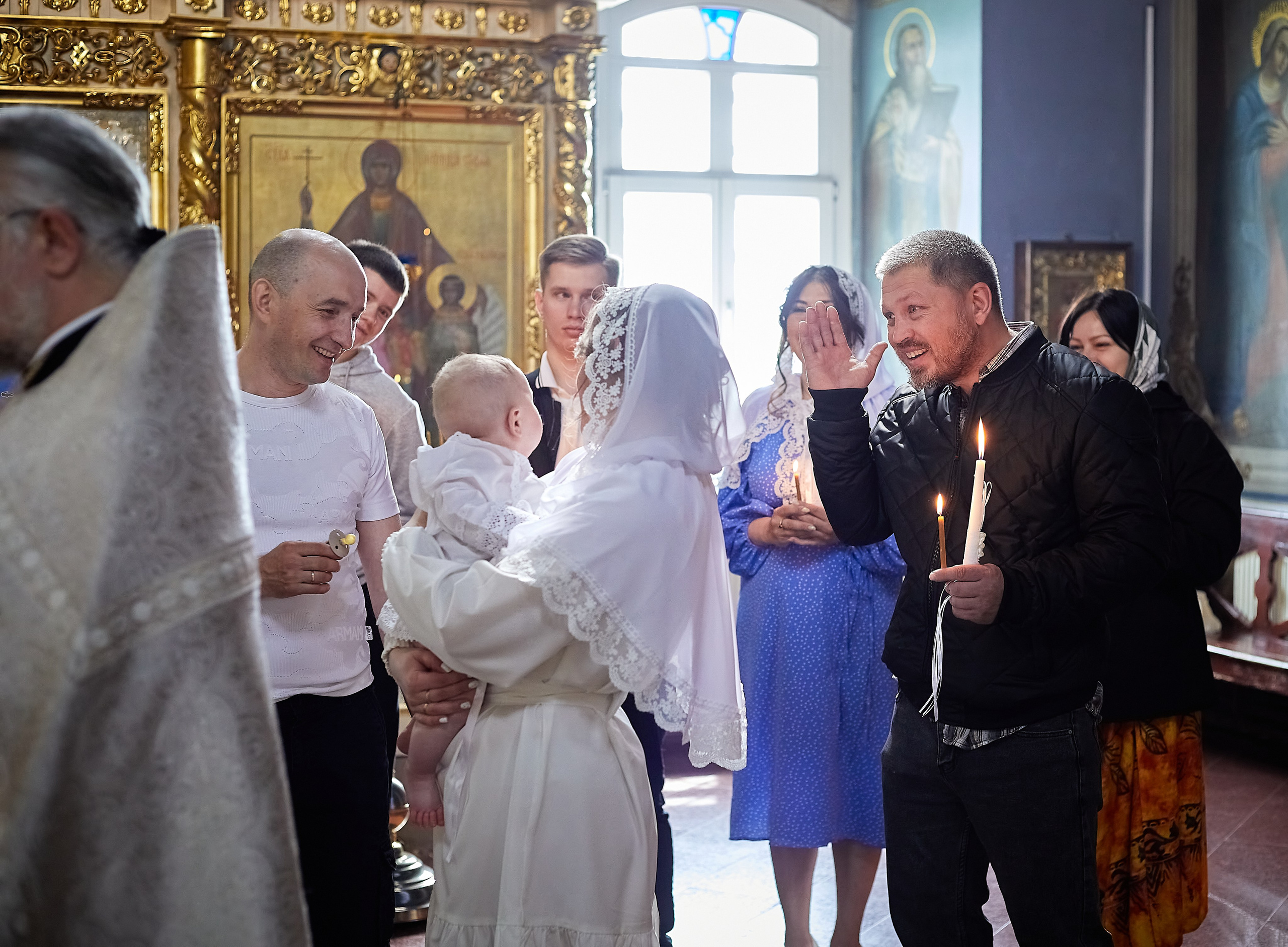 Крещение Ярослава. Семейный и детский фотограф в Ярославле Юлия Галашина