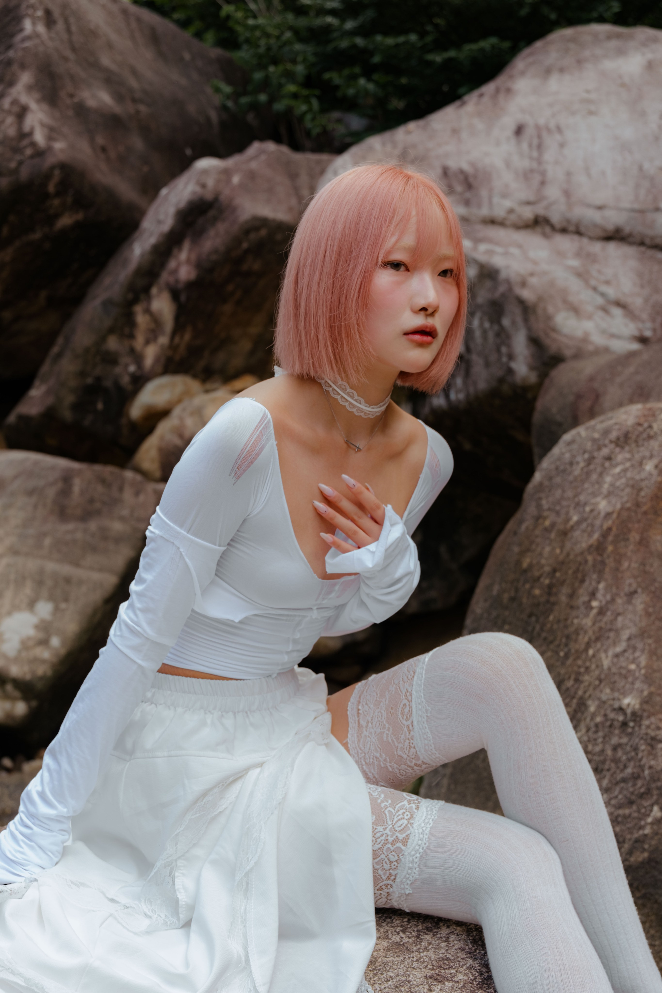 Location "Ba Ho Waterfall". Portrait photographer Nha Trang | Julia Meshanina