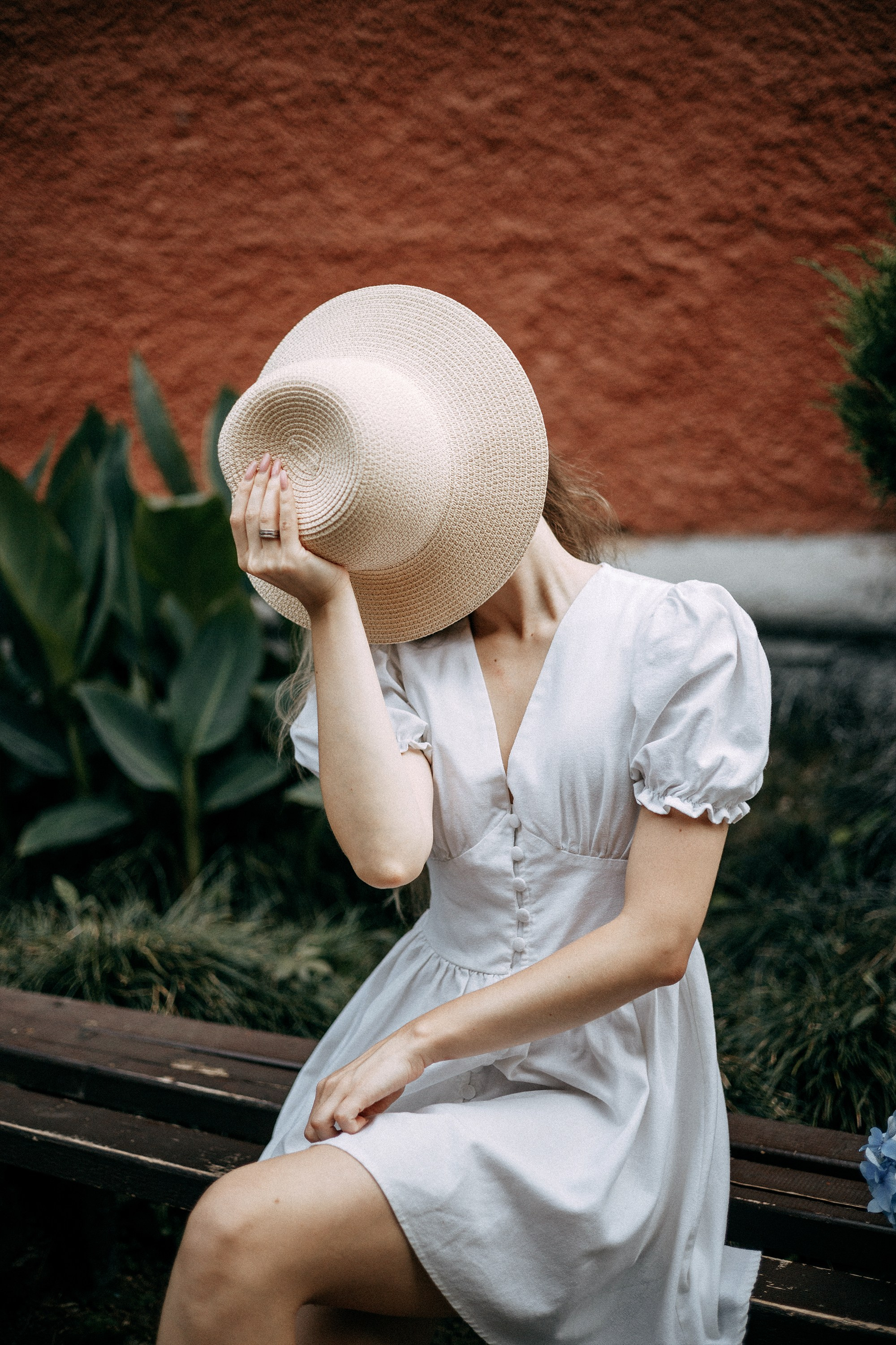 Фотосессия с гортензиями в Батуми