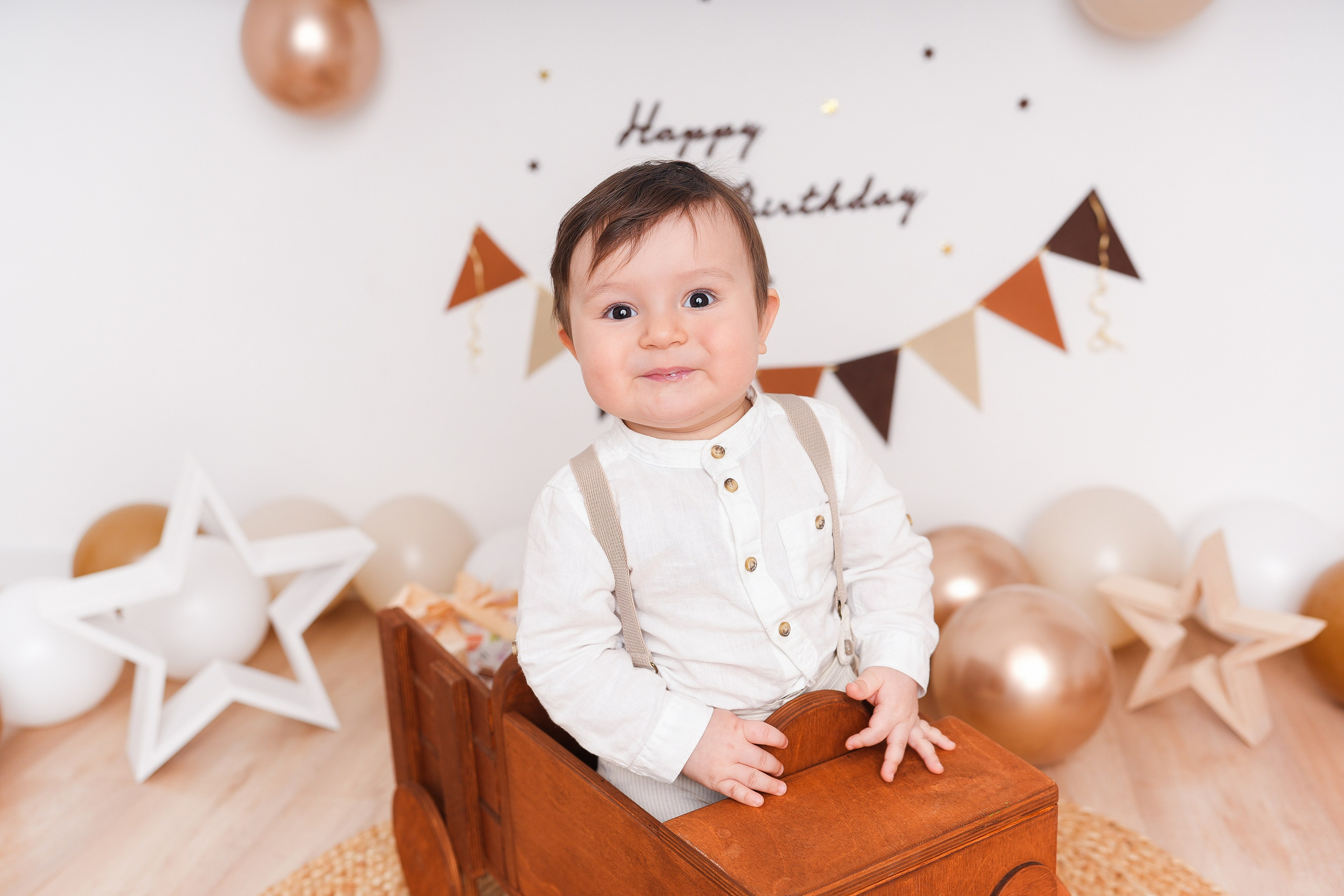 Годик. Фотограф новорожденных и детский фотограф в Екатеринбурге Ксени