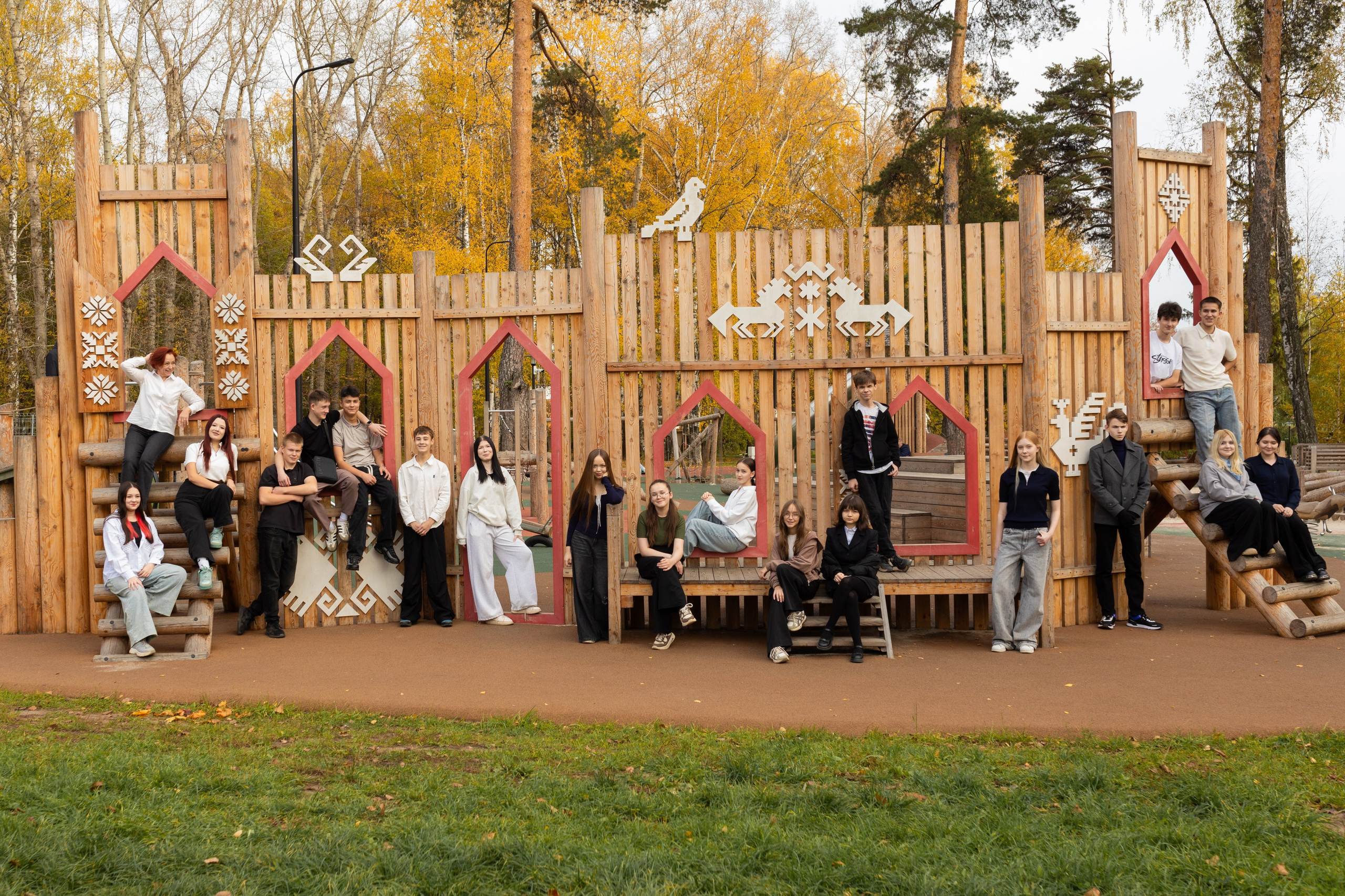 Общее фото. Школьный фотограф Миронова Ольга