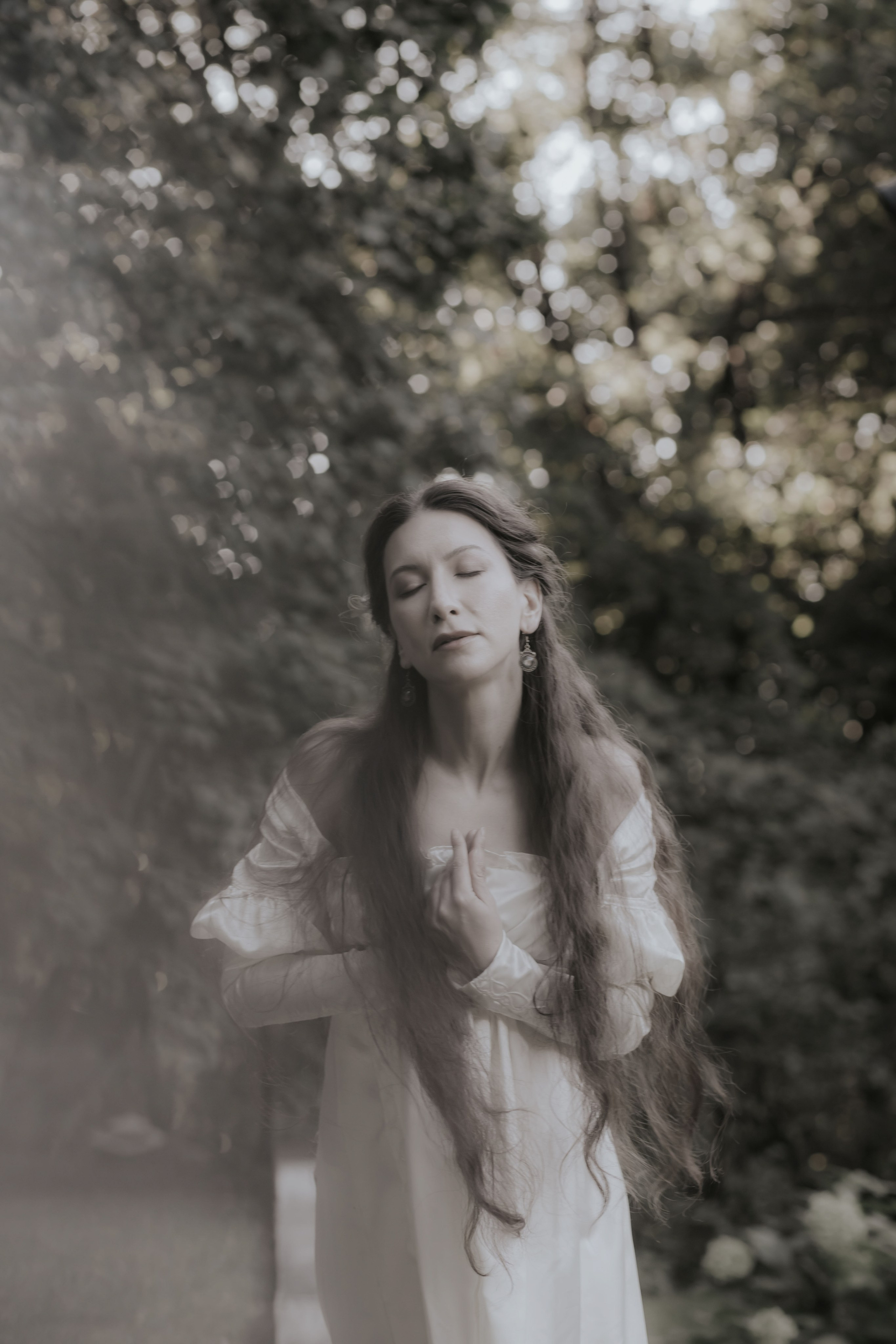 Дух Кариатиды. Художественная винтажная фотография