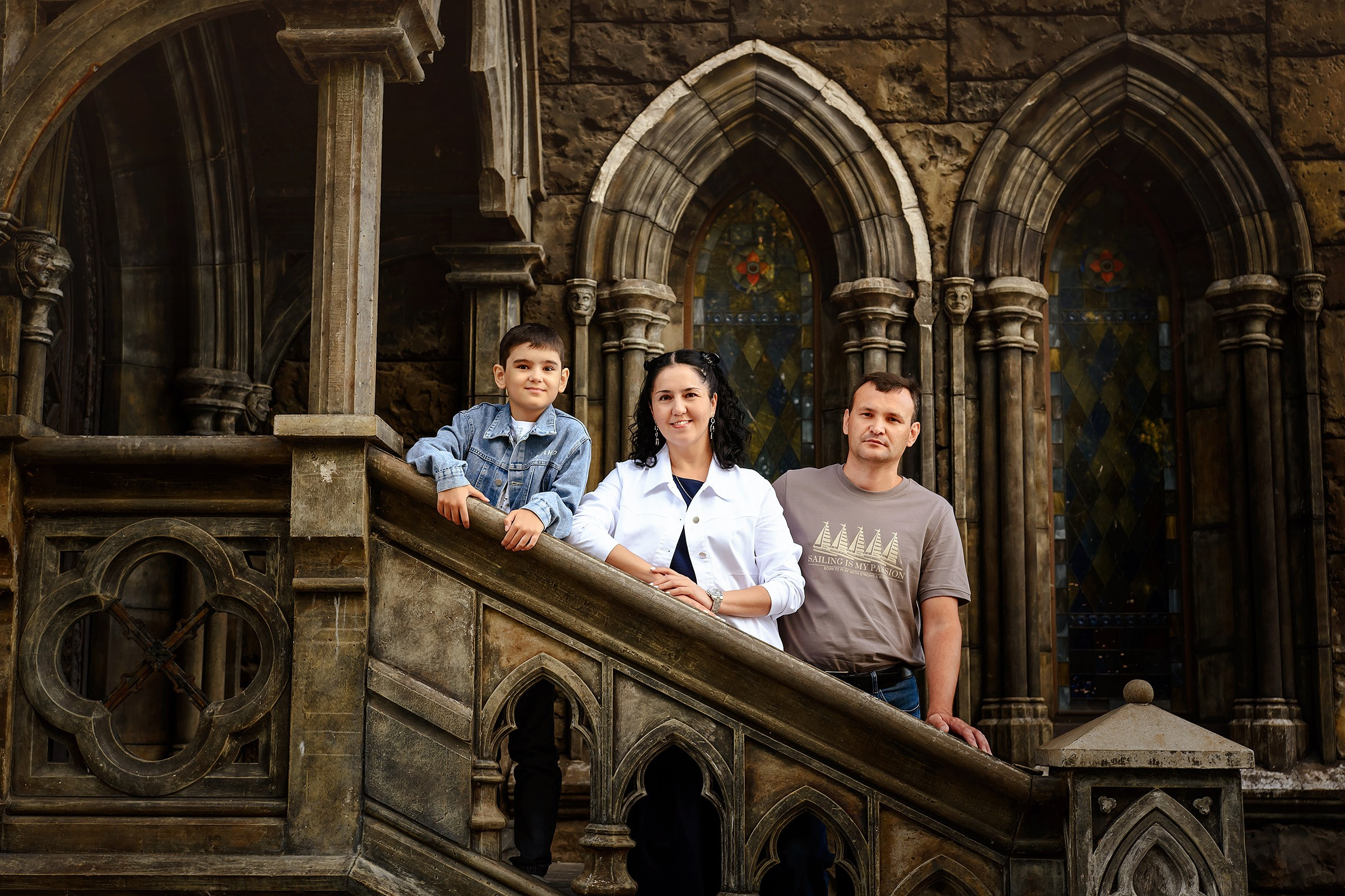 Семейная фотосессия у Замка Гарибальди. Фотограф Оксана Сафонова г. Тольятти