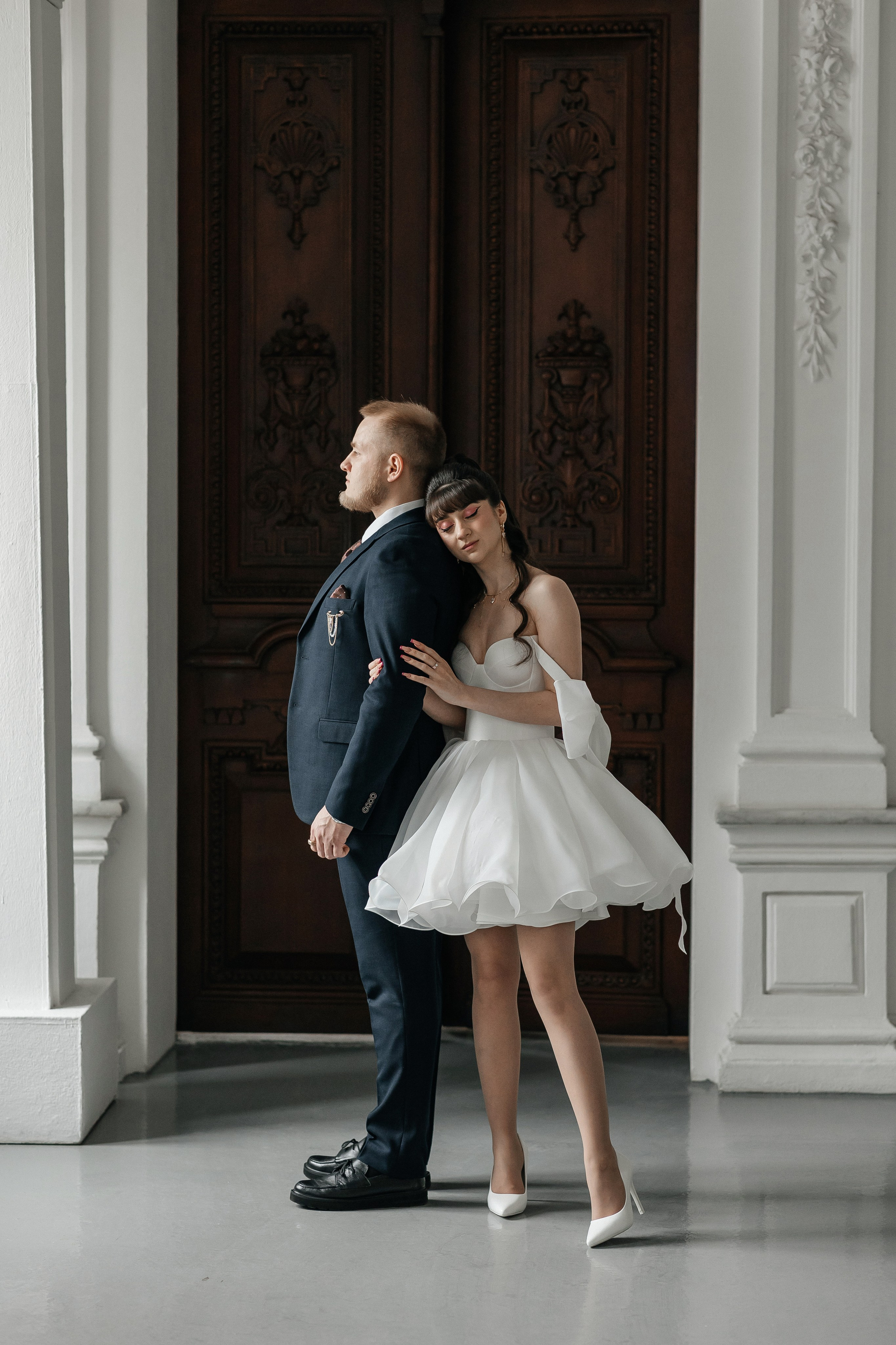 Регистрация брака в Особняке Спиридонова. Свадебный фотограф в Москве Дарья Олендарёва