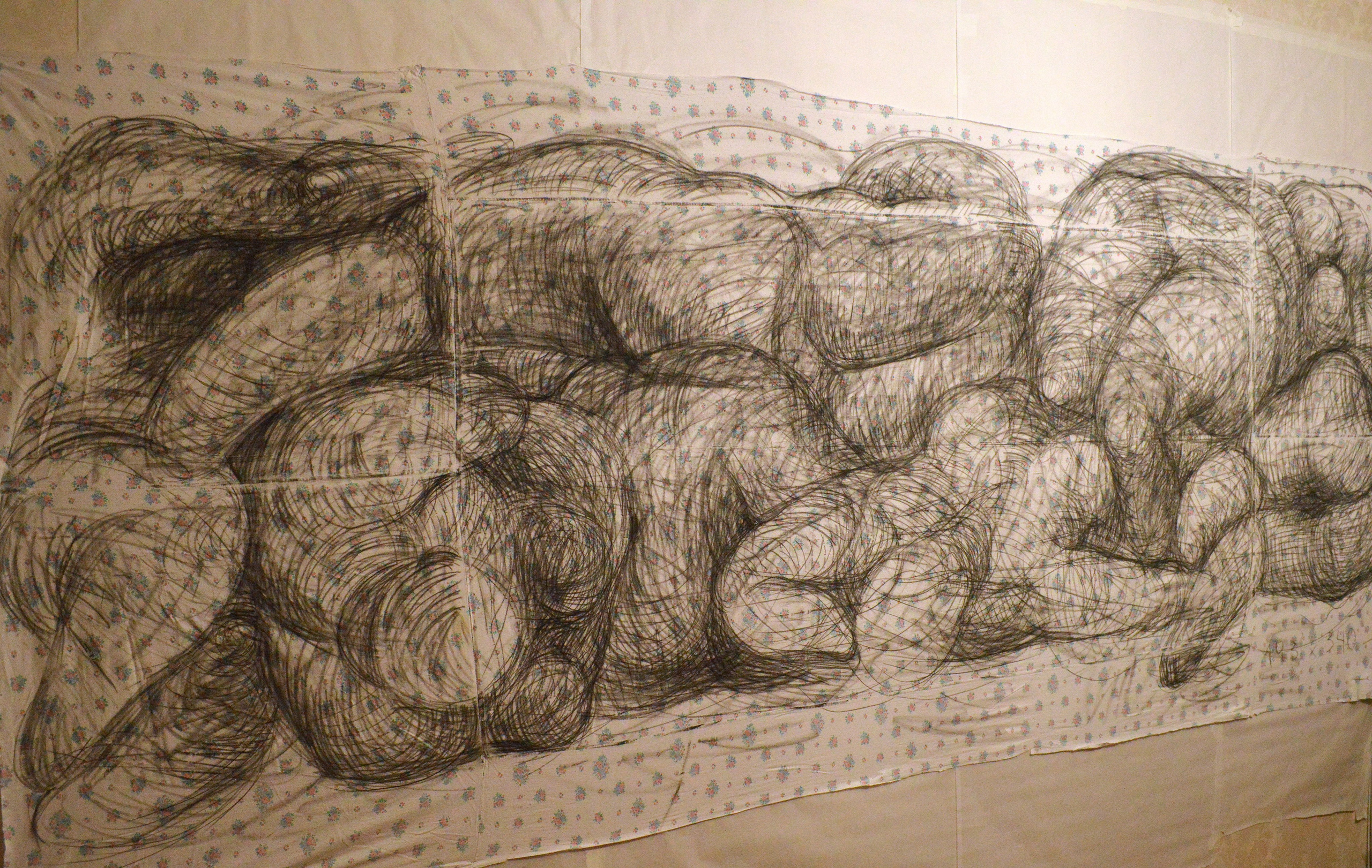 " Графические фрески» 2025. Лилия Ким. Междисциплинарный художник