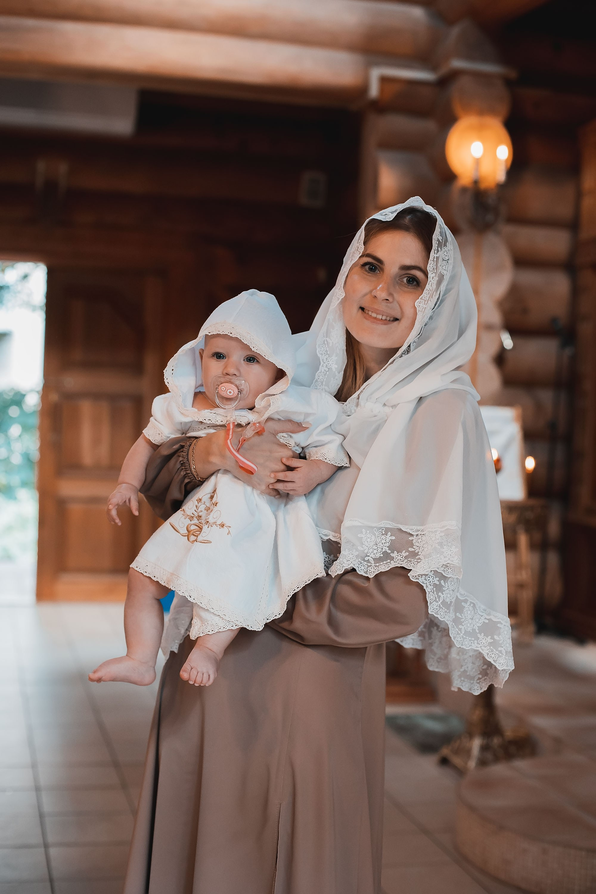 Крещение Ксении. Семейный, индивидуальный фотограф в Москве Ангели Марина
