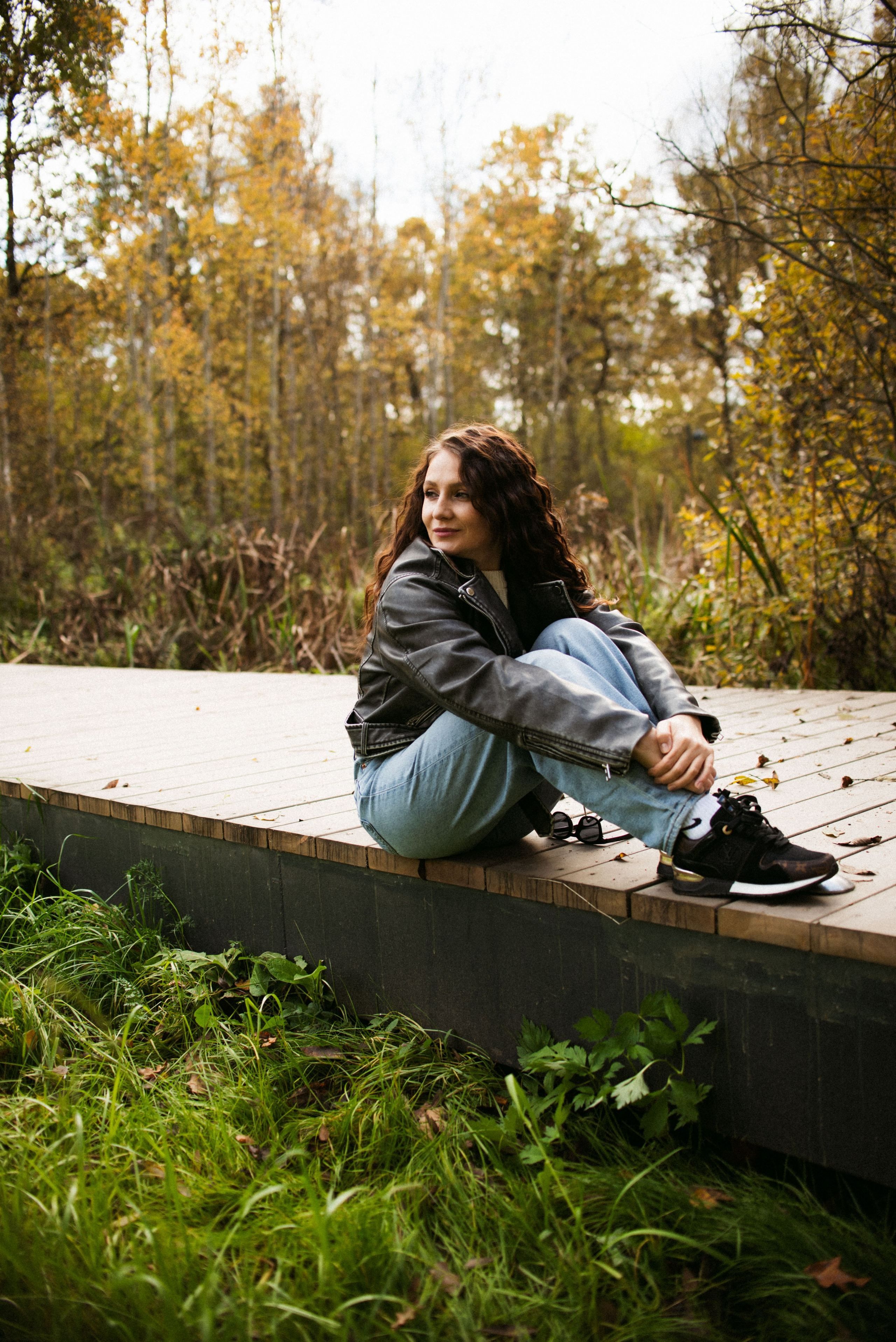 Елена фотопрогулка в парке. Женский фотограф в Москве и МО