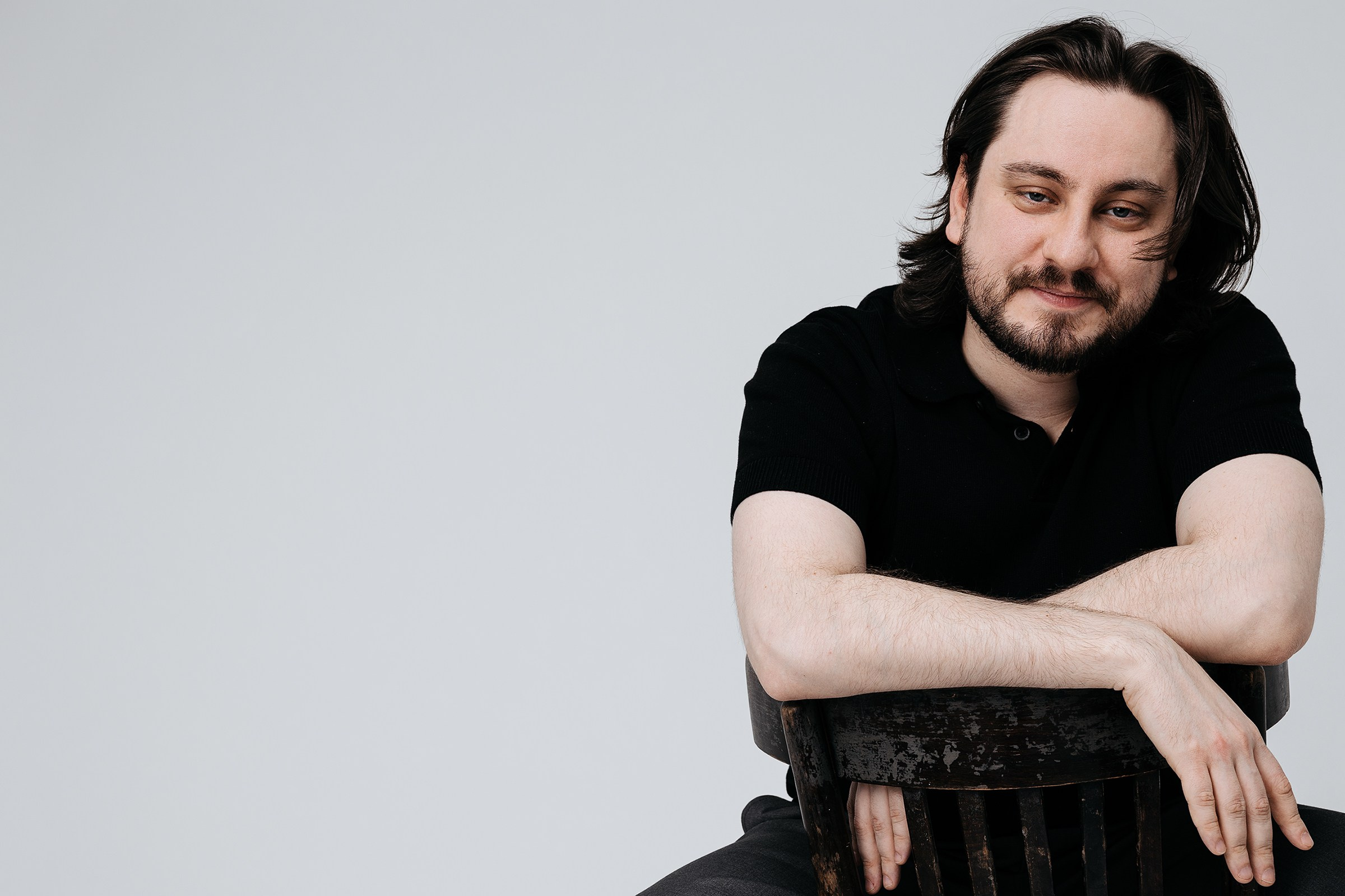 Съёмка мужского портрета