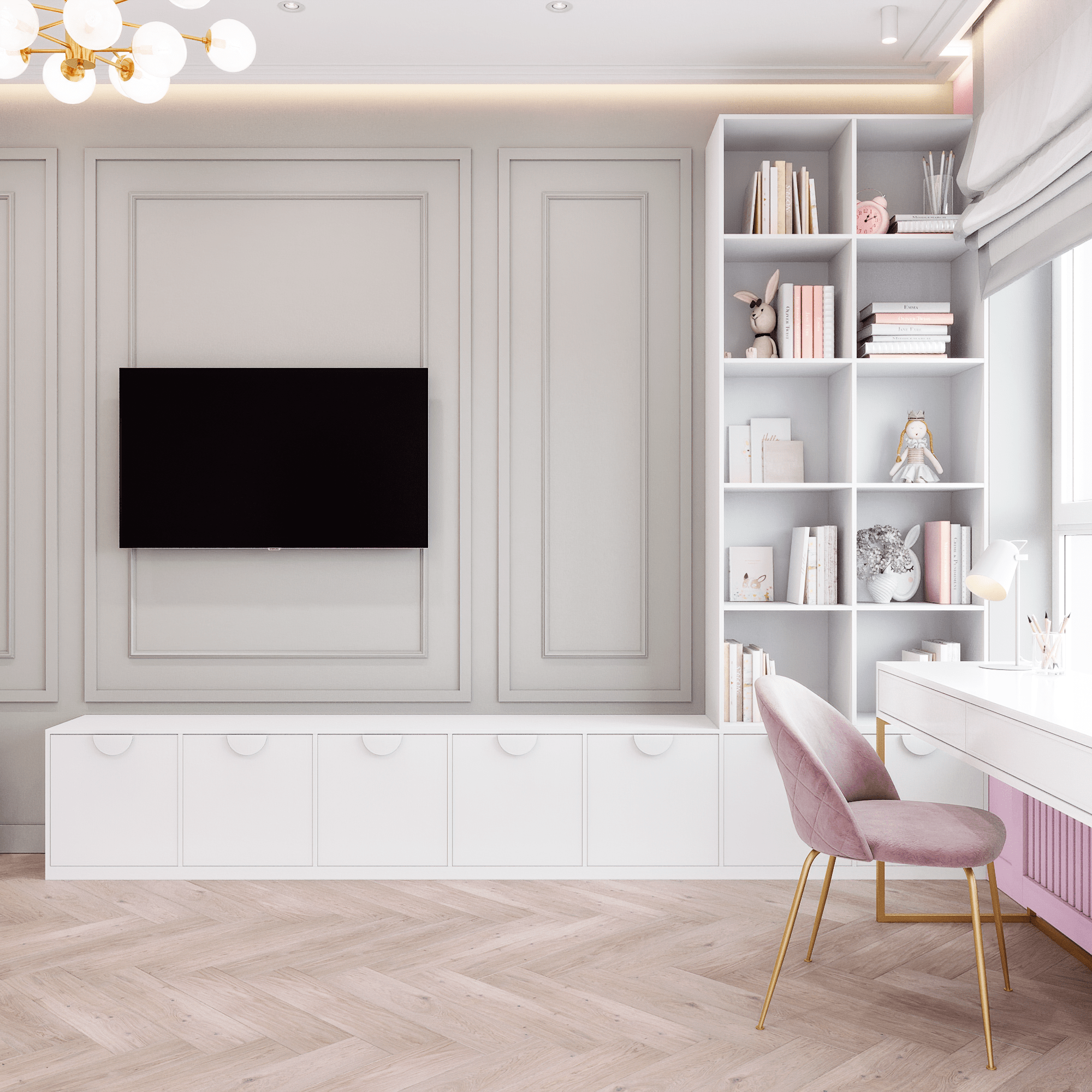 Дизайн - проект в ЖК Клевер Парк. Анастасия Дремина DREMINA INTERIORS