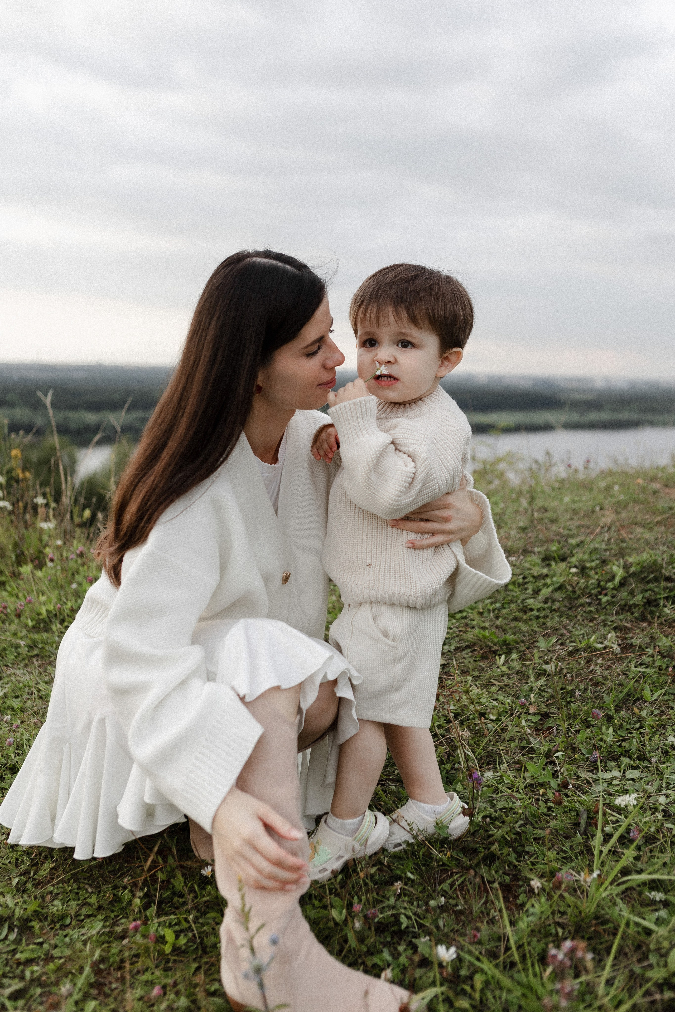 Семейная съемка с хвостатым другом. Семейный фотограф в Нижнем Новгороде Доронина Юлия