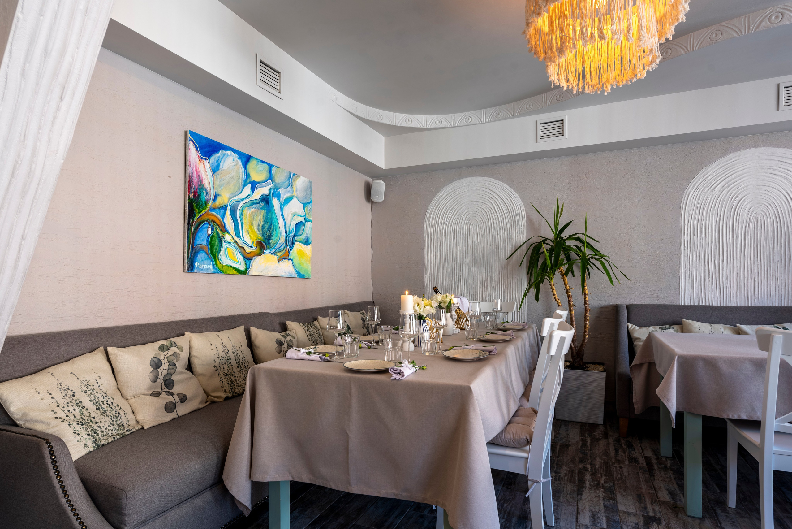 Греческая Таверна Йоргос. Интерьерный и репортажный фотограф в Краснодаре Дмитрий Вальков