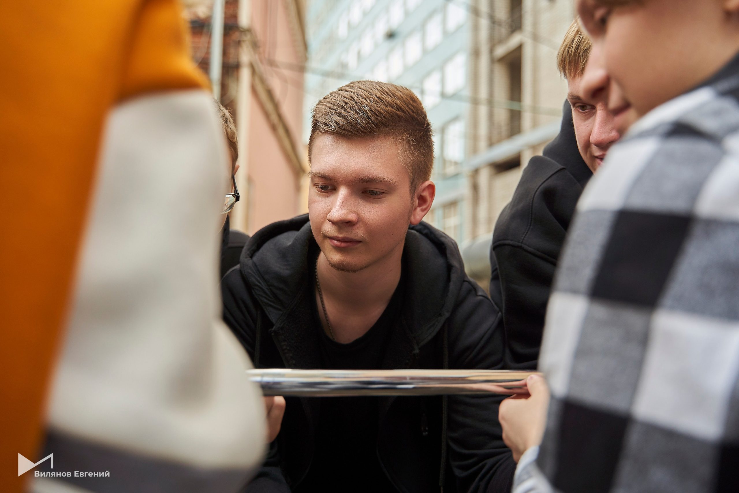 Мероприятие «Веревка» для первокурсников ННГАСУ. Репортажный фотограф Вилянов Евгений. Нижний Новгород