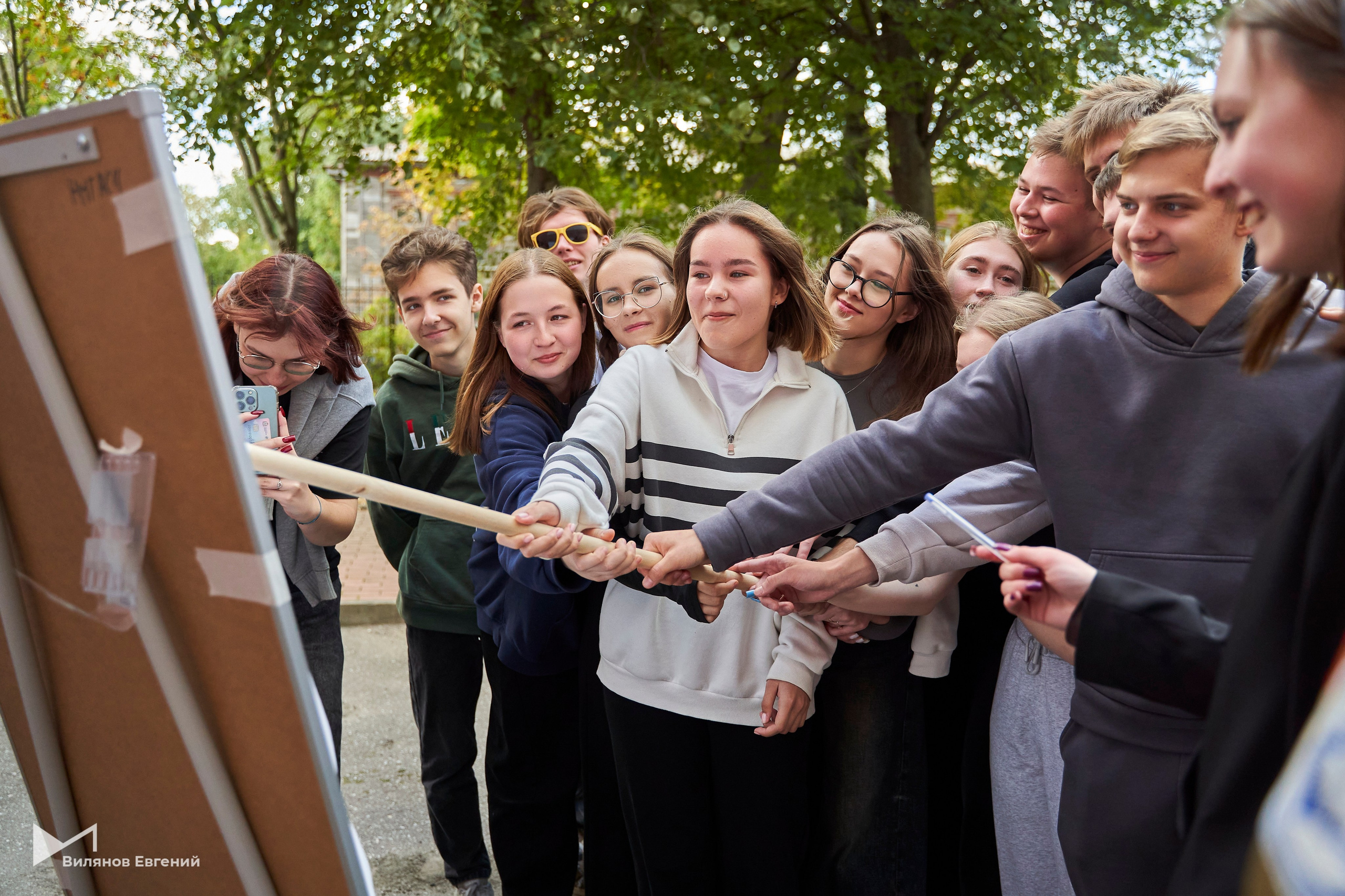 Мероприятие «Веревка» для первокурсников ННГАСУ. Репортажный фотограф Вилянов Евгений. Нижний Новгород