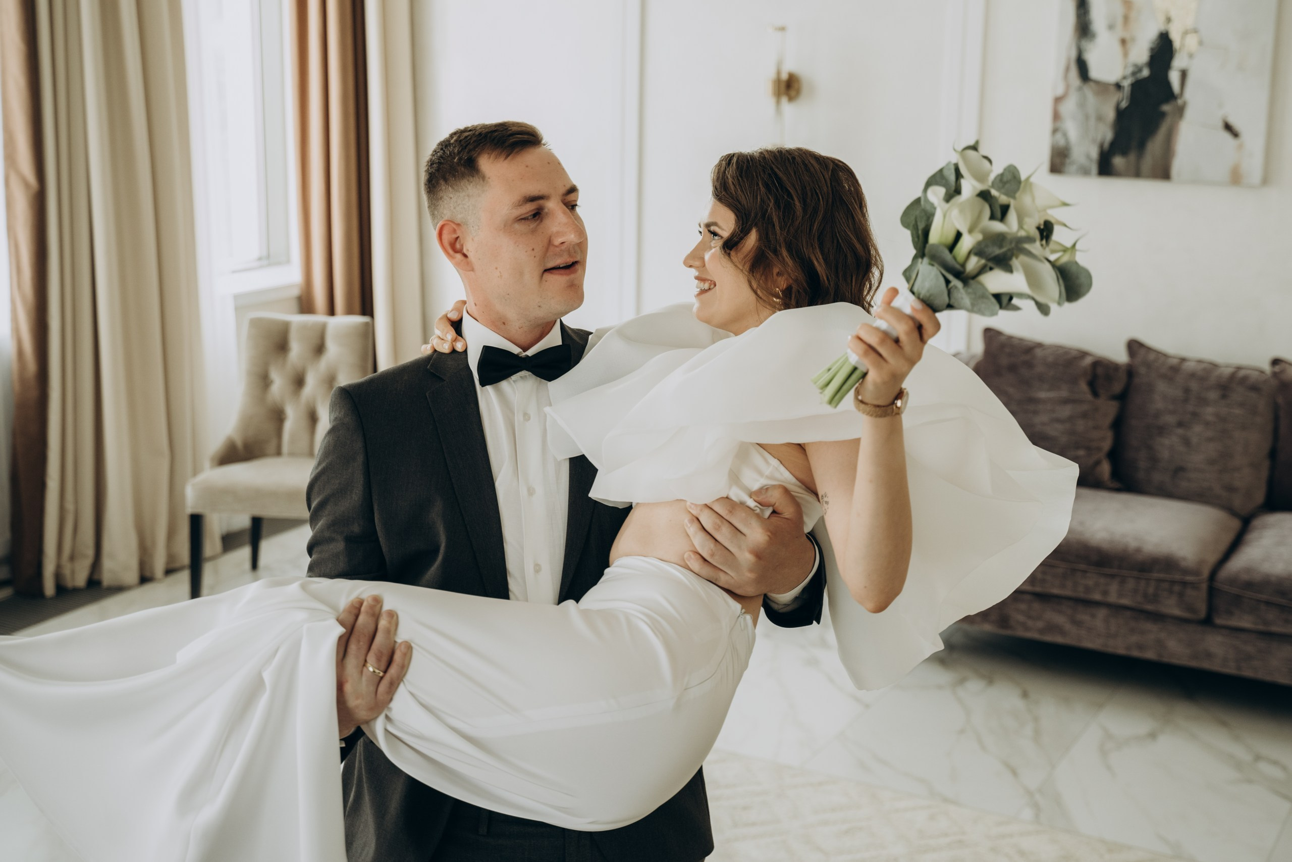 Полина и Никита роспись во Дворце бракосочетания Южное Бутово. Свадебный фотограф в Дмитрове