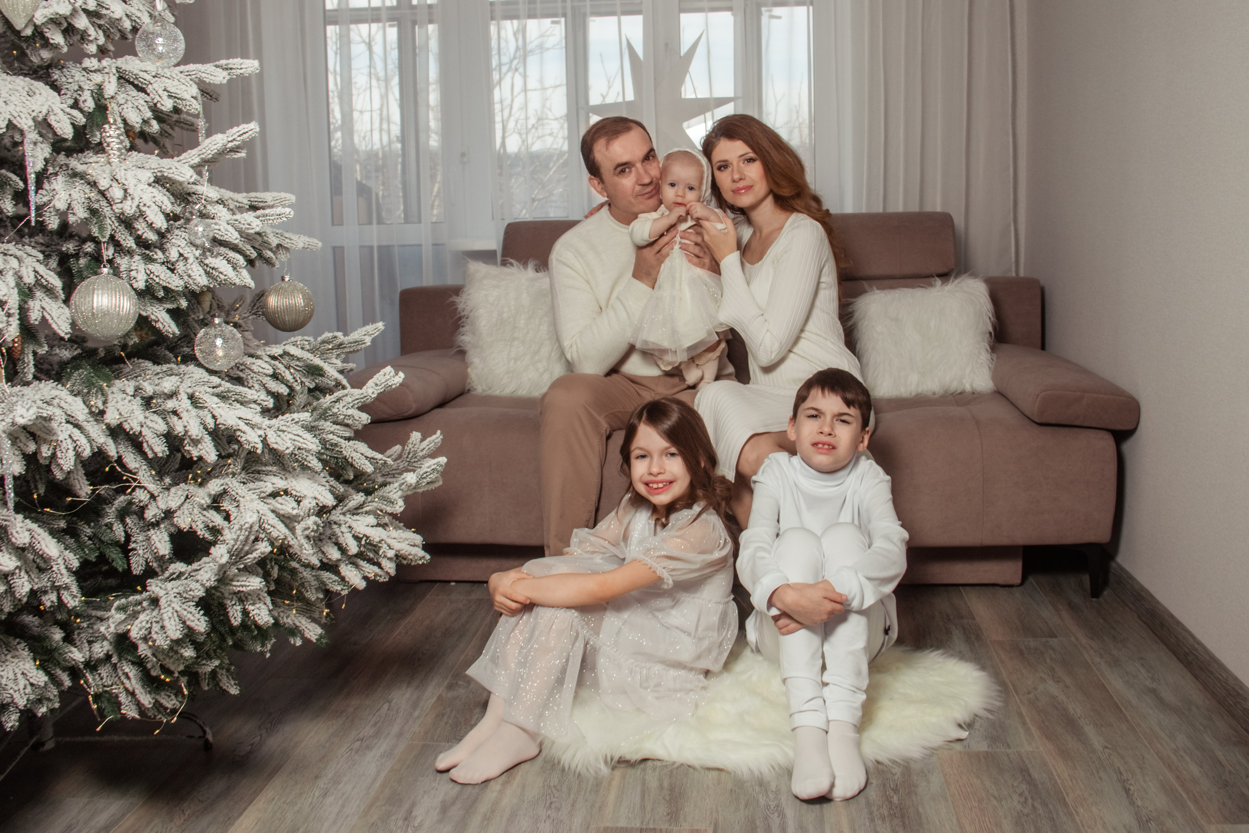 Новогодняя семейная фотосессия. Фотограф|видеограф Мария Плетнëва