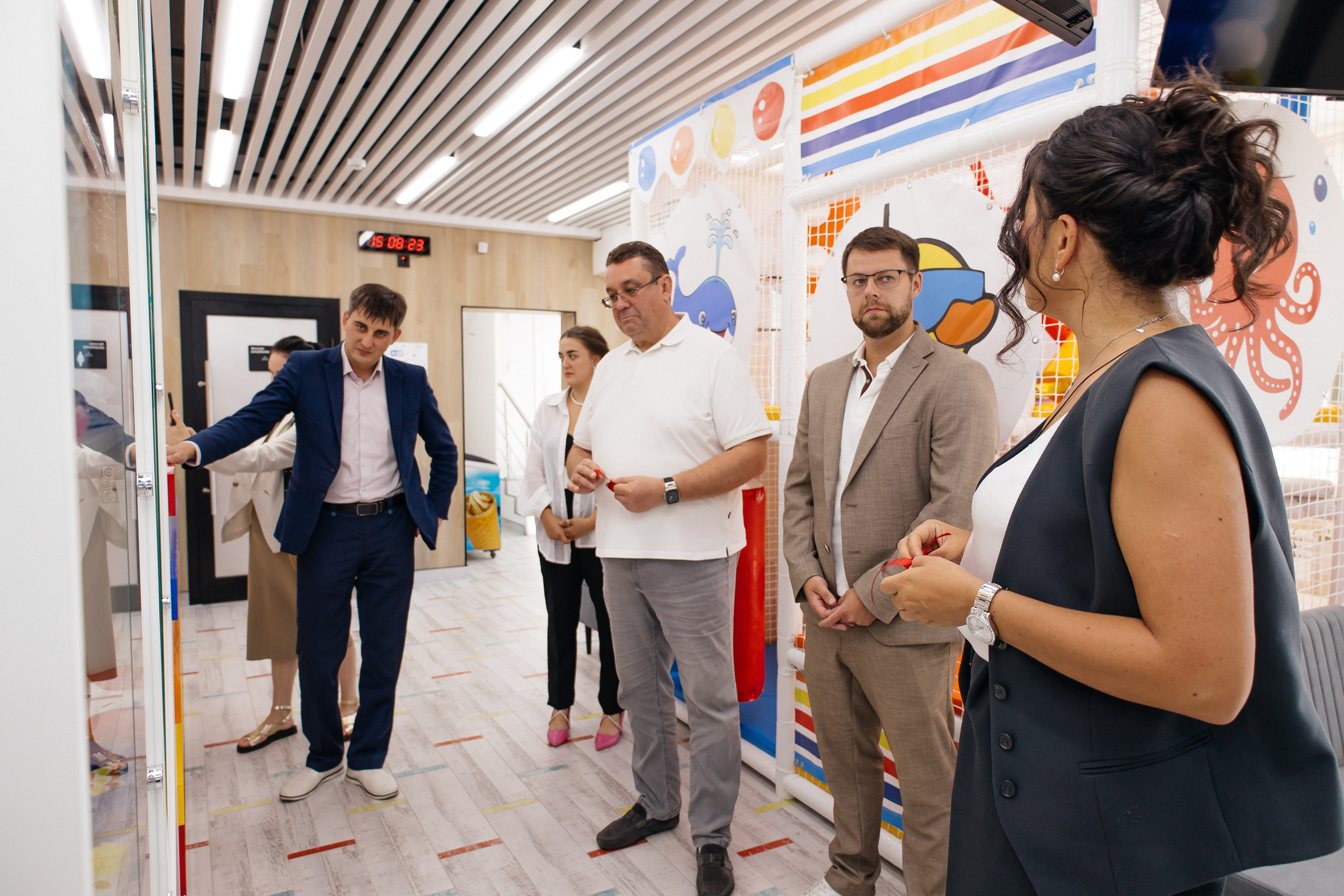 Открытие бассейна. Фотограф в Иркутске