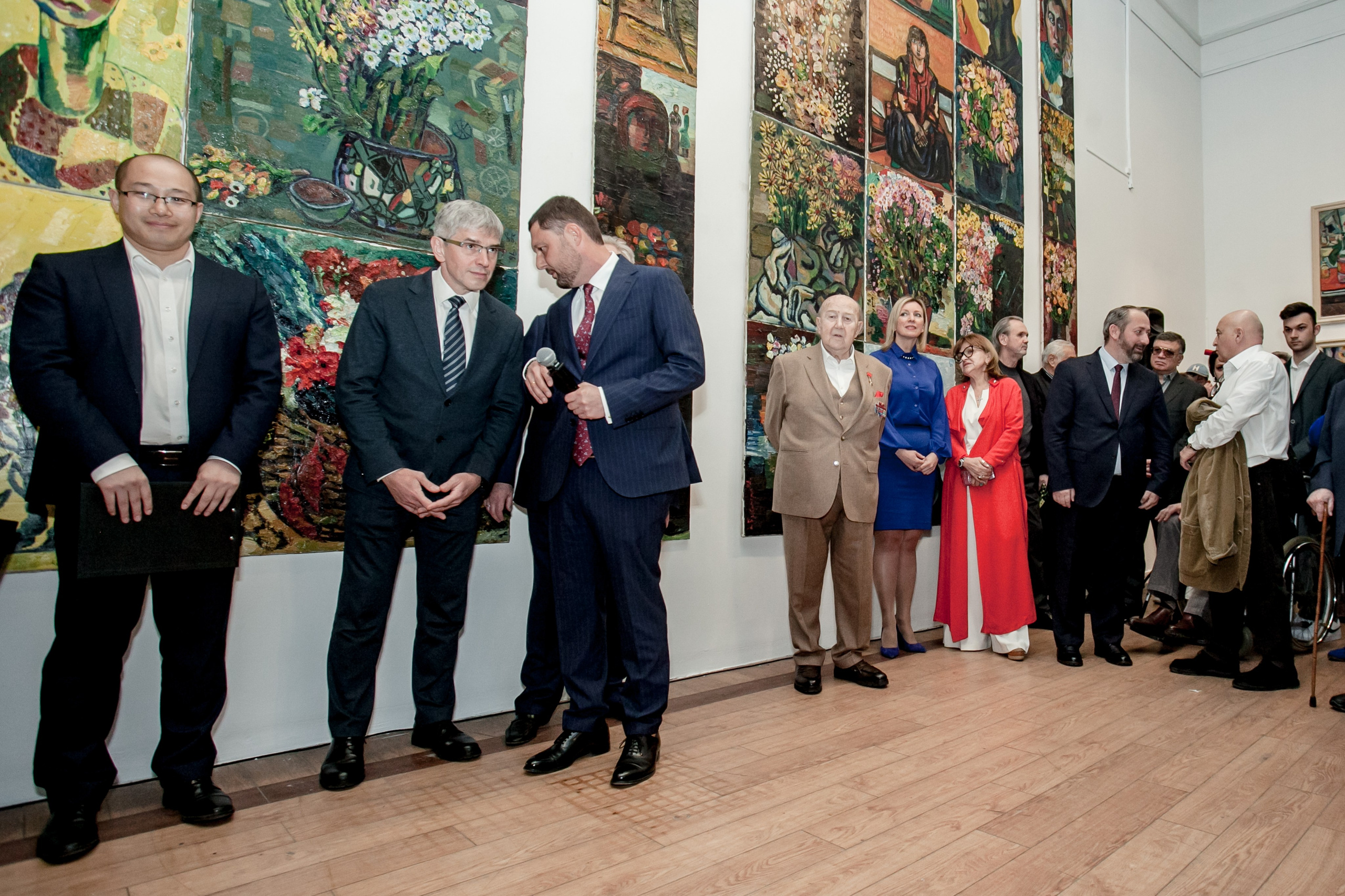 Открытие выставки Зураба Церетели. Art photographer Nino