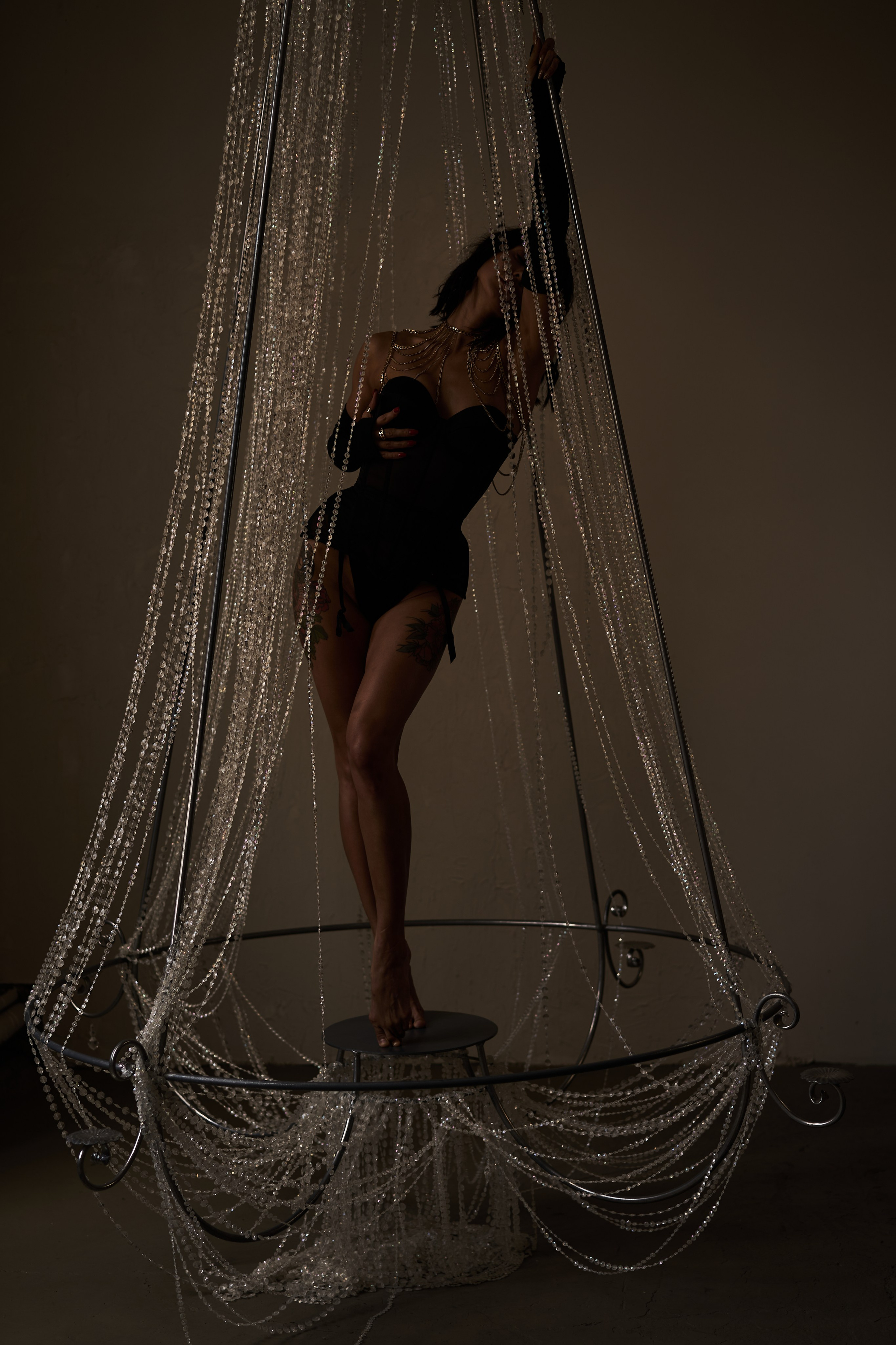 Будуарная фотосессия в студии. Фотограф Екатеринбург Кокшарова Александра