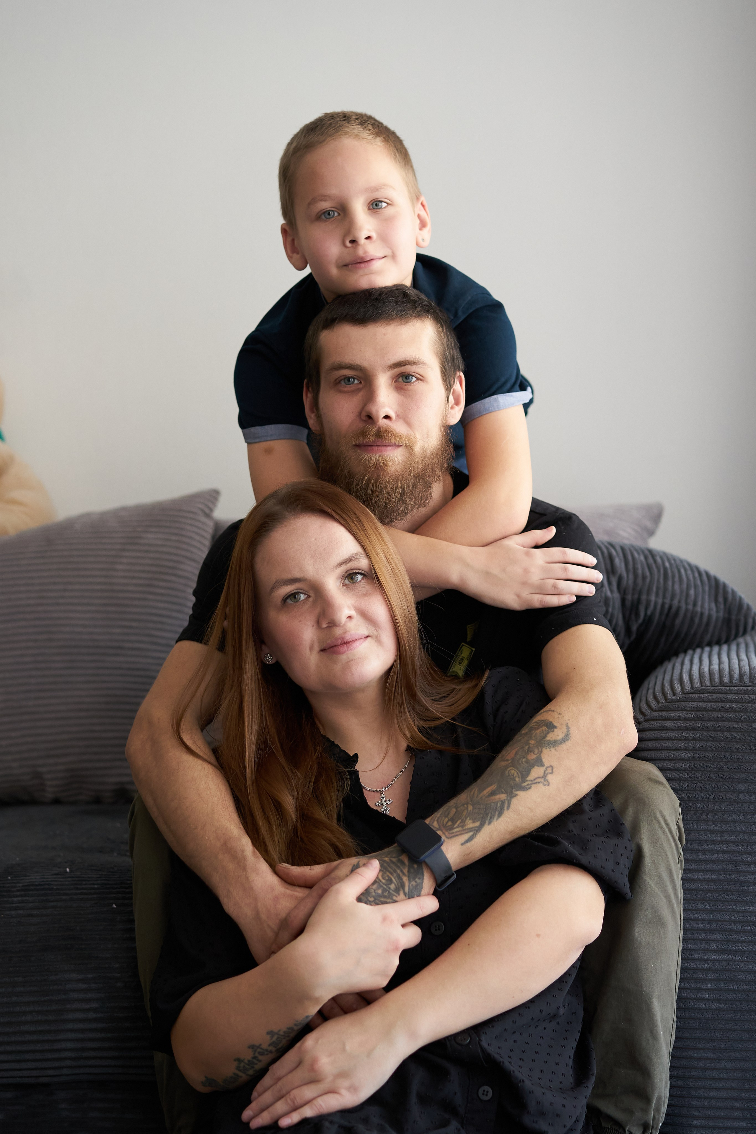 Семейная фотосессия дома. Фотограф Екатеринбург Кокшарова Александра