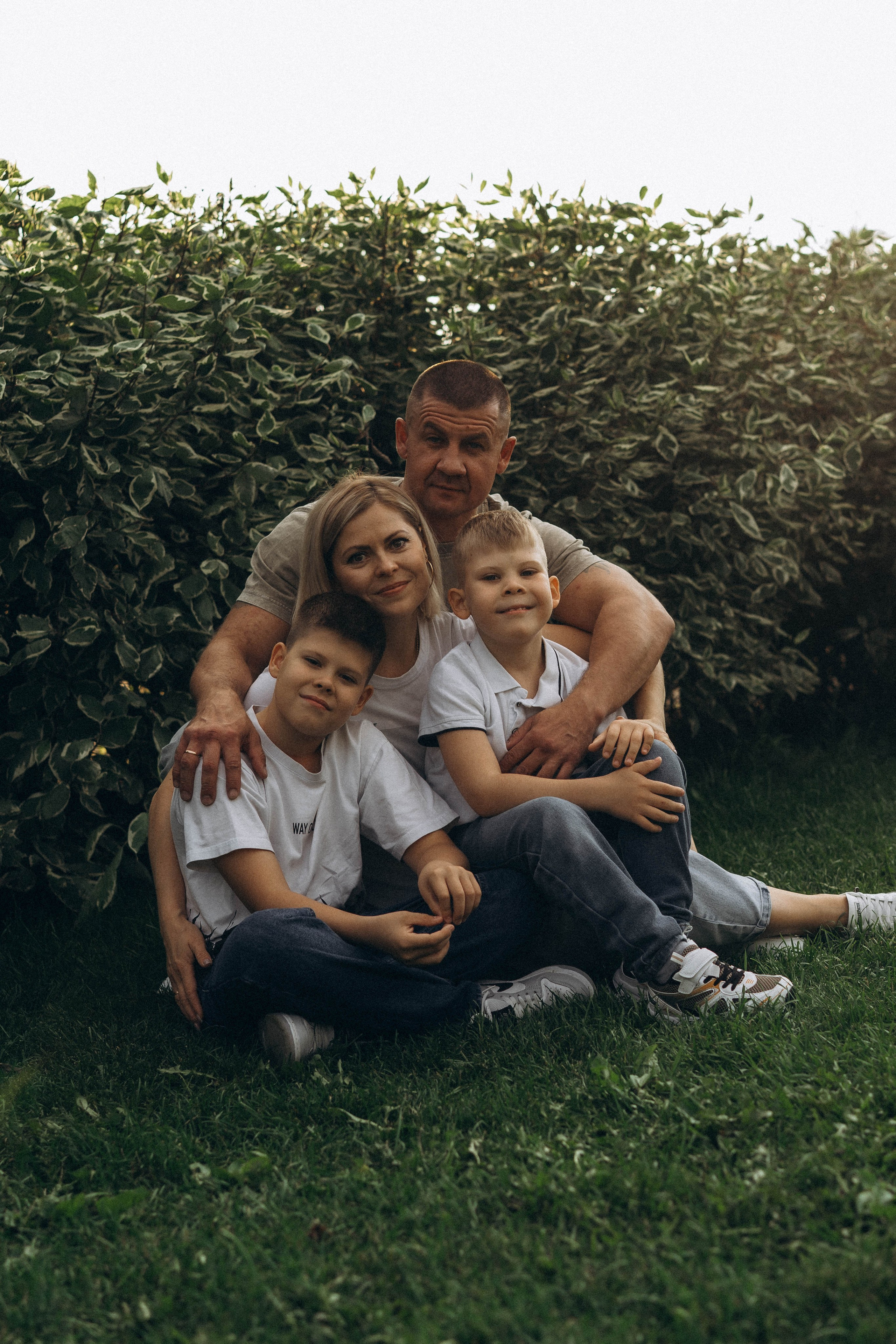 Семейная сьемка в парке. Фотограф Екатеринбург Кокшарова Александра