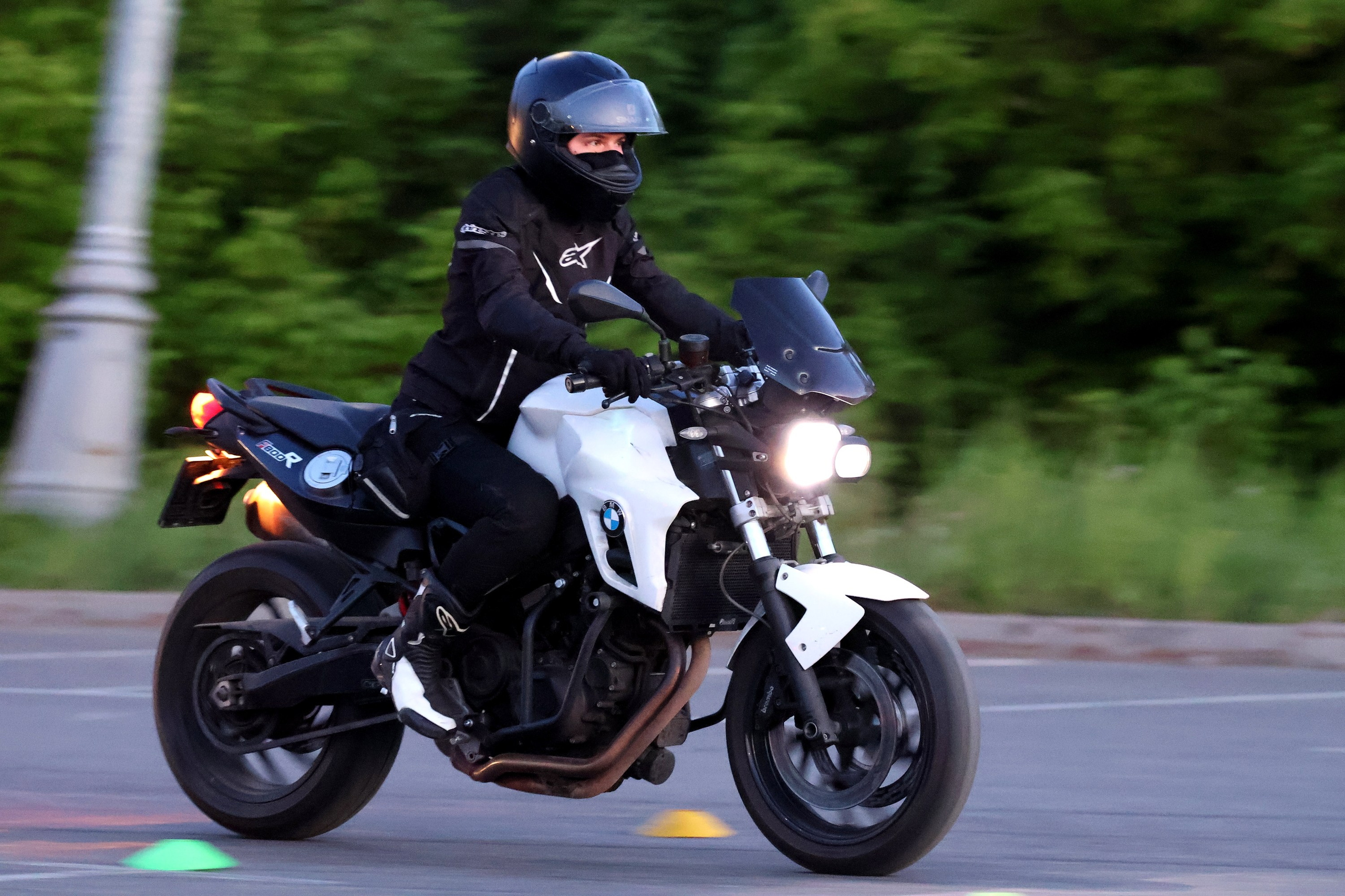 Мотоучебка. Занятия на площадке. Спортивный и репортажный фотограф Ермакова Светлана