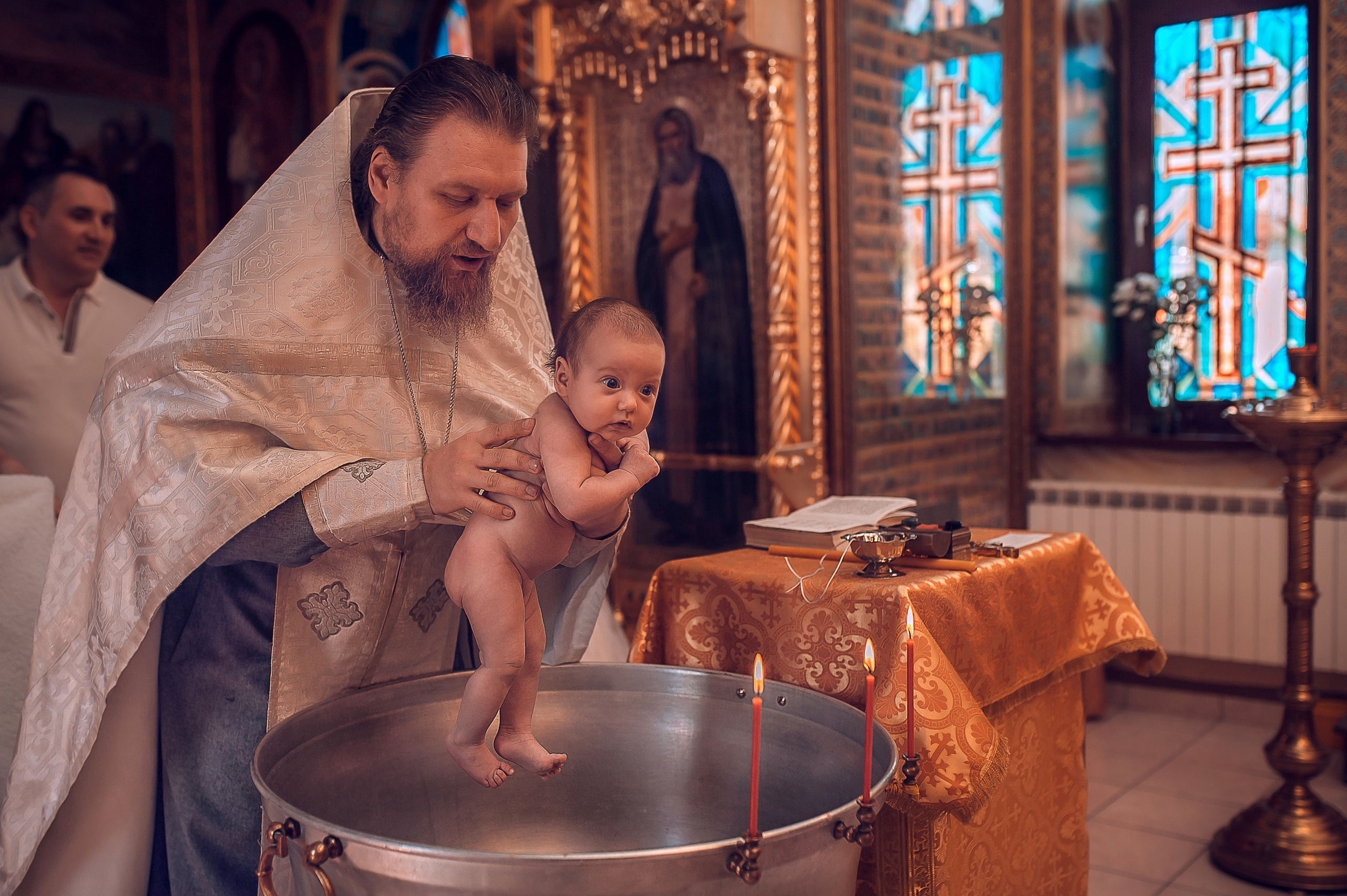 Таинство крещения. Фотограф на Крещение