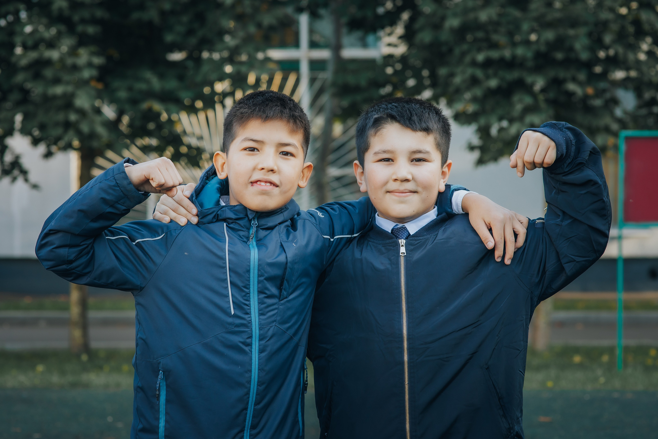 Осенняя съемка 4 класса для Выпускных альбомов. Семейный фотограф в Москве Наталья Чуб, заказать Фотокнигу