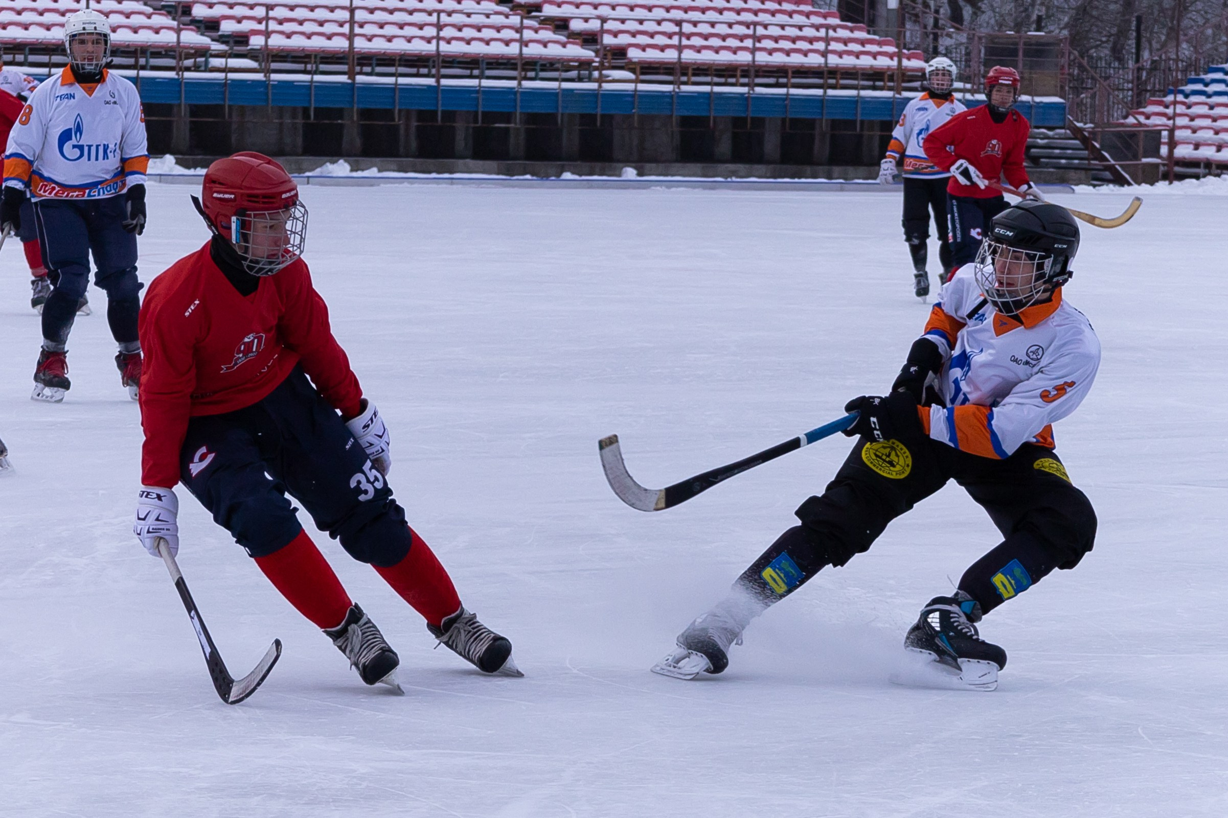 Хоккей. Репортажный фотограф в Иркутске Семён Фёдоров