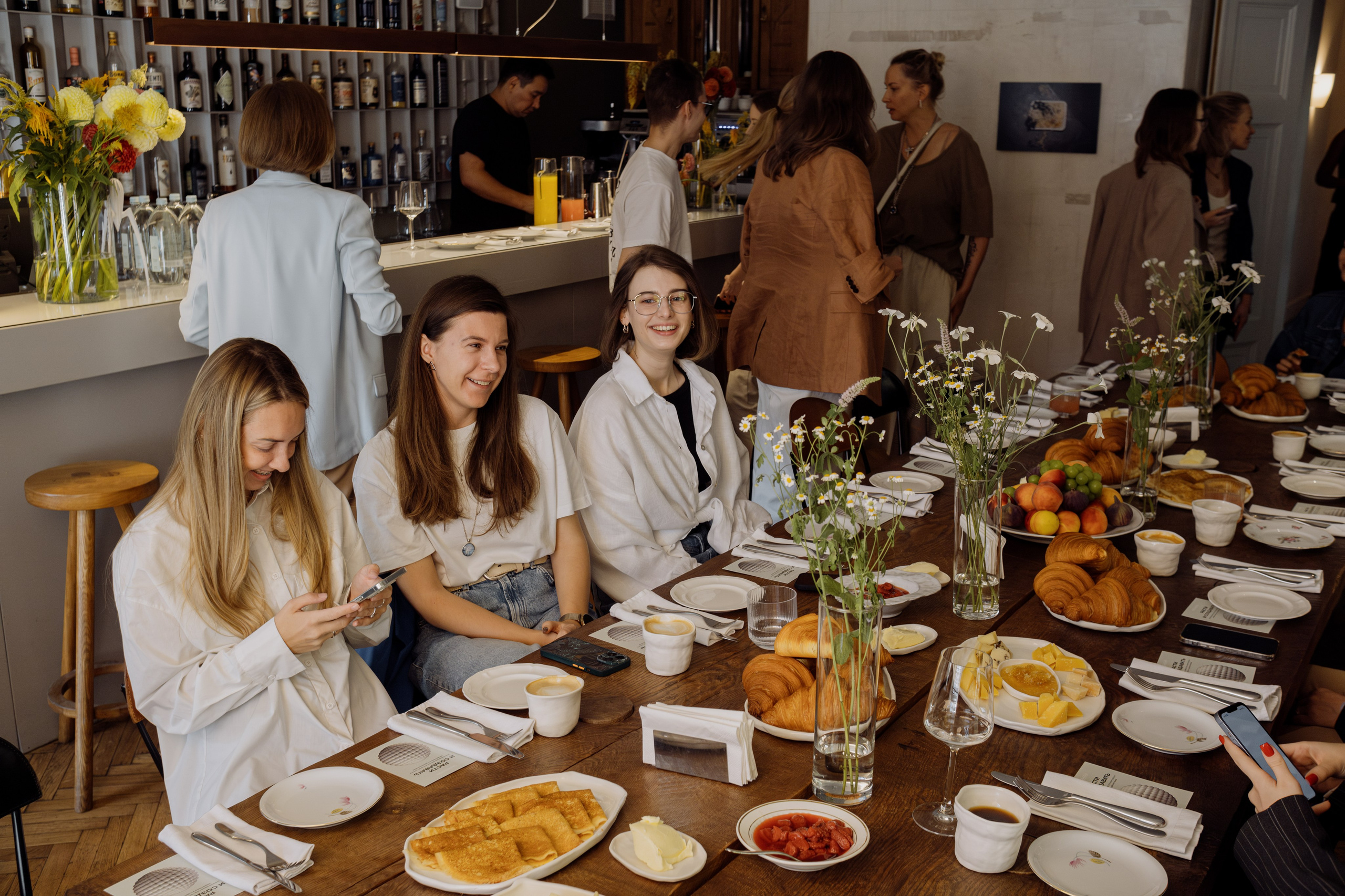 Бизнес-завтрак SETTERS EDUCATION. Репортажный и портретный фотограф в Москве Илья Спиридонов