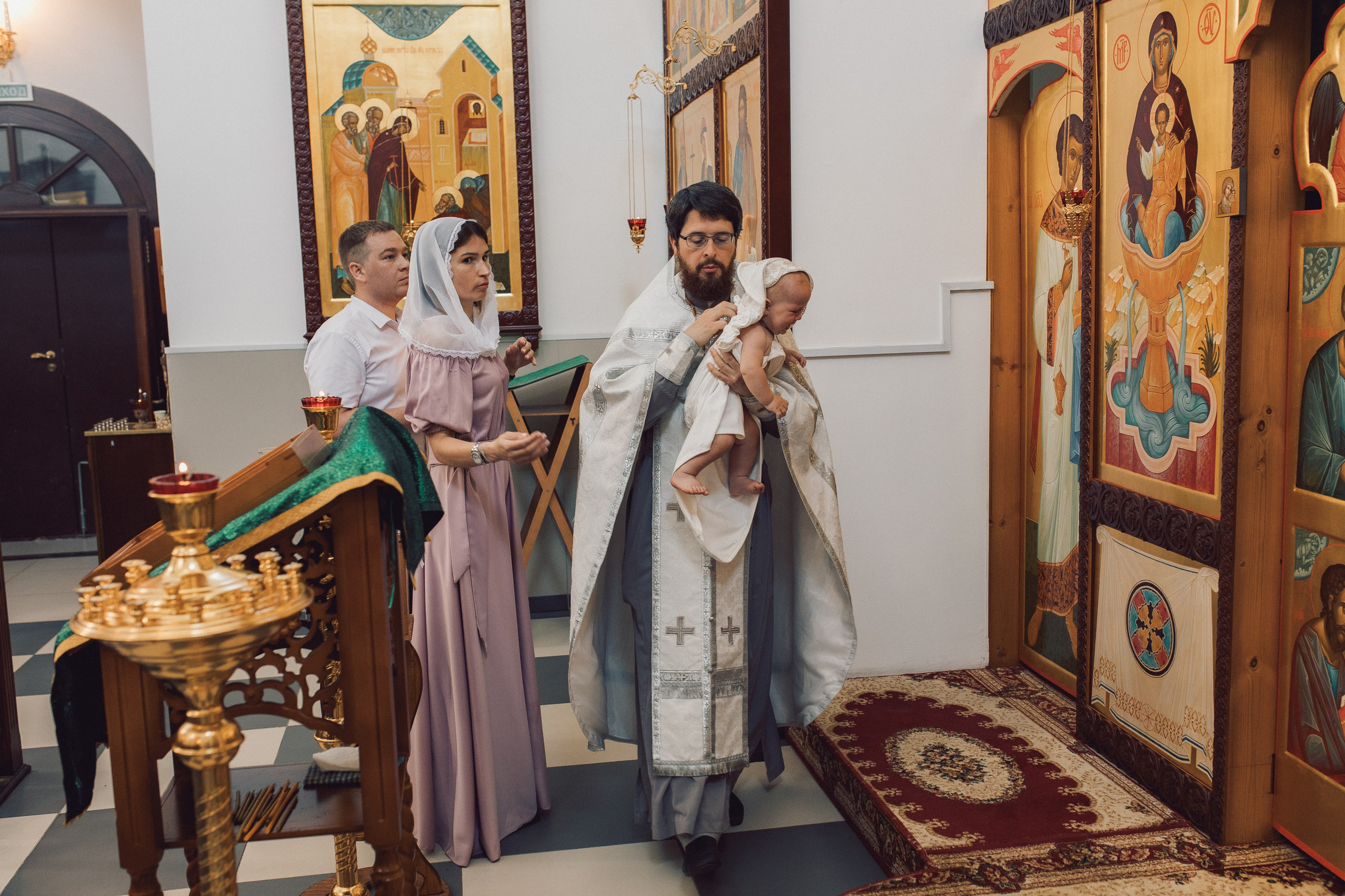 Таинство Крещения в Королеве
