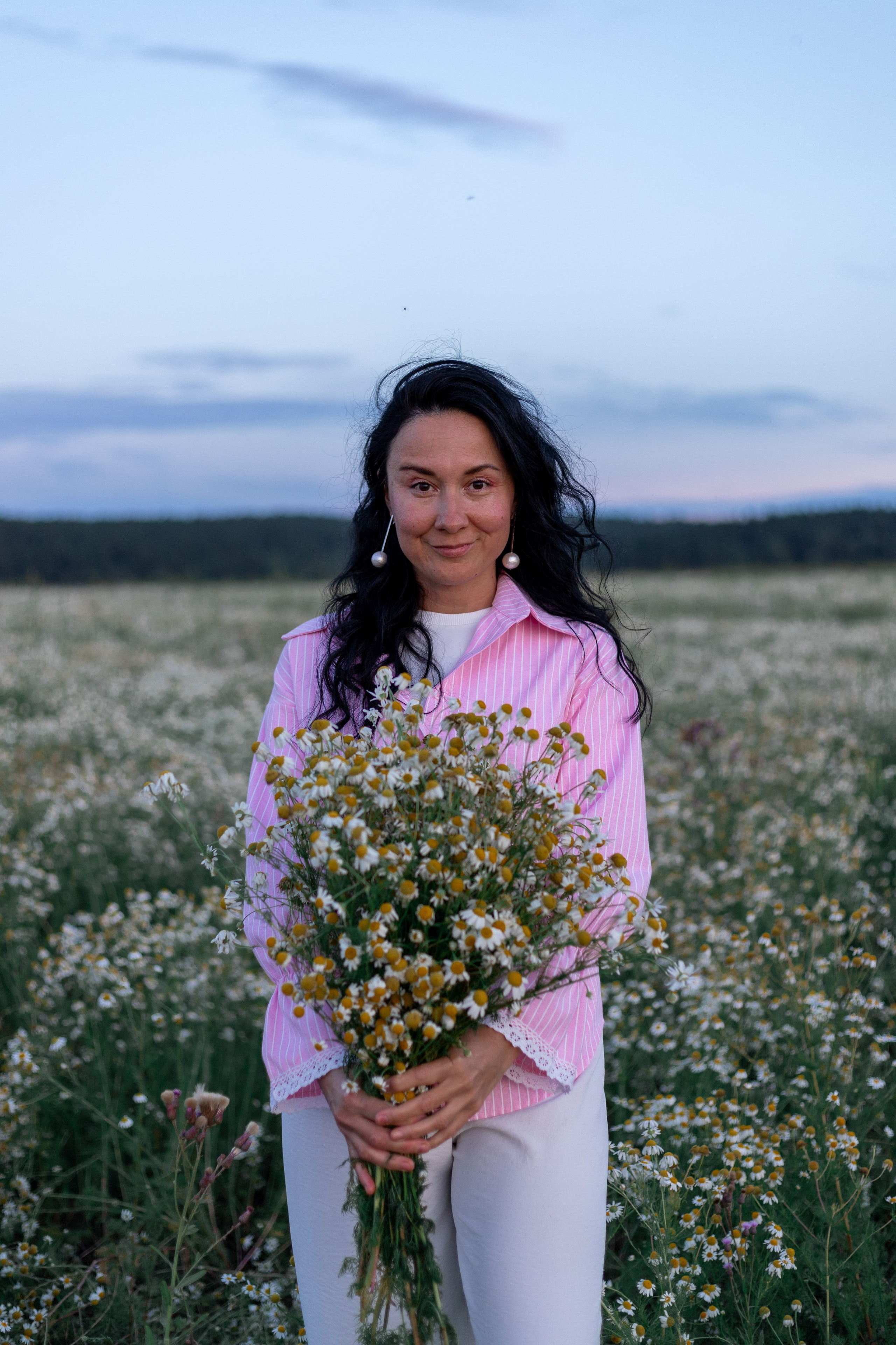 Поле с ромашками. Семейный и свадебный фотограф в Иркутске Анна Конечных