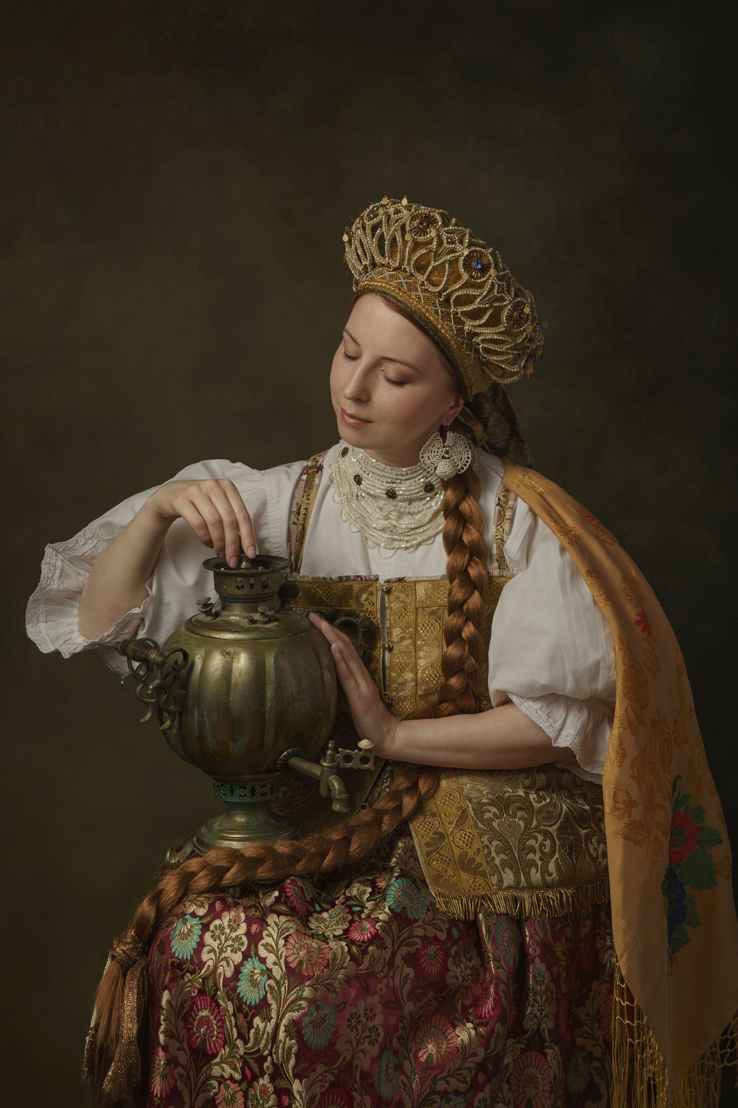 Русский стиль. Фотохудожник-портретист Юлия Дурова — Москва