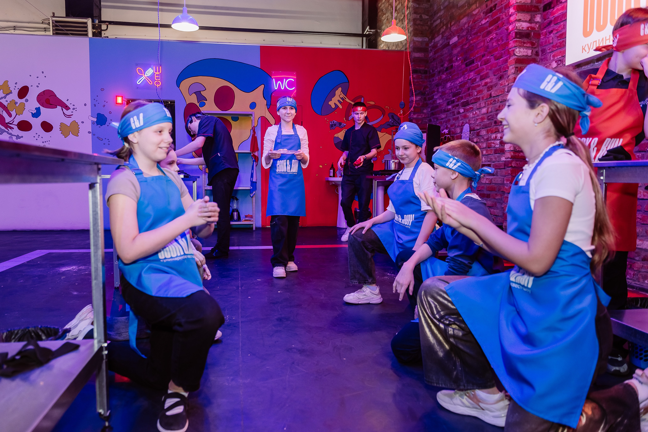 Cook & Run, шоу с готовкой. Детский фотограф, семейный фотограф и репортажи в Кемерово