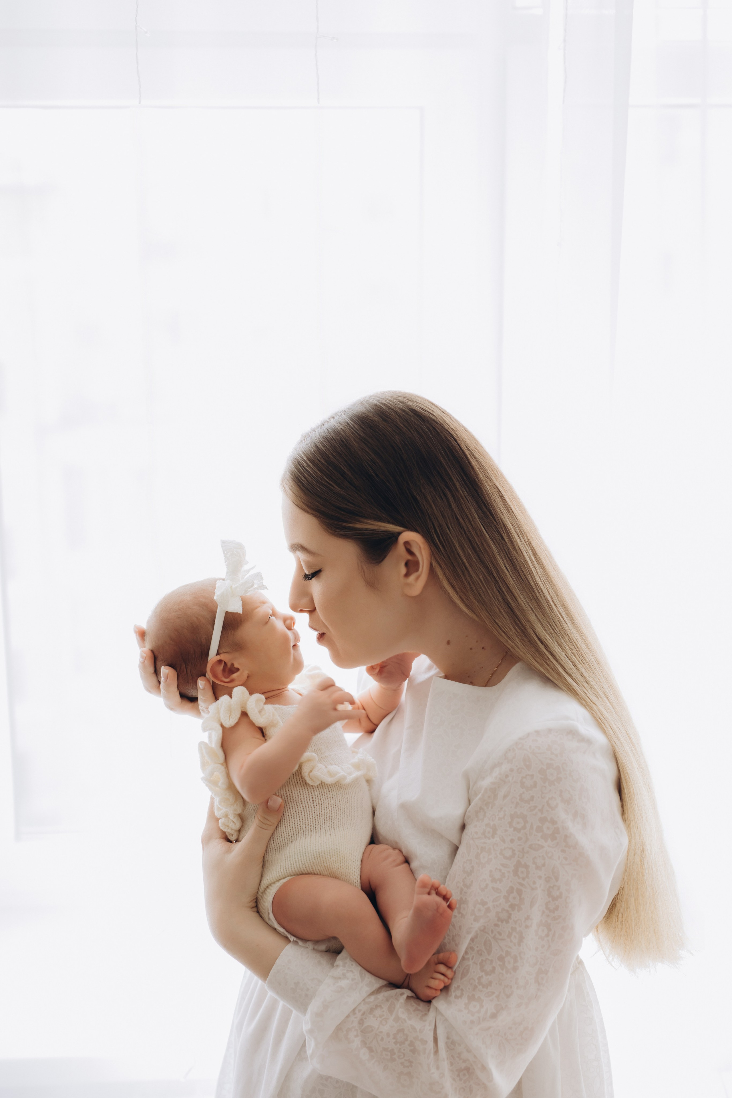 Василиса 23 дня. Фотограф новорождённых Newborn Москва