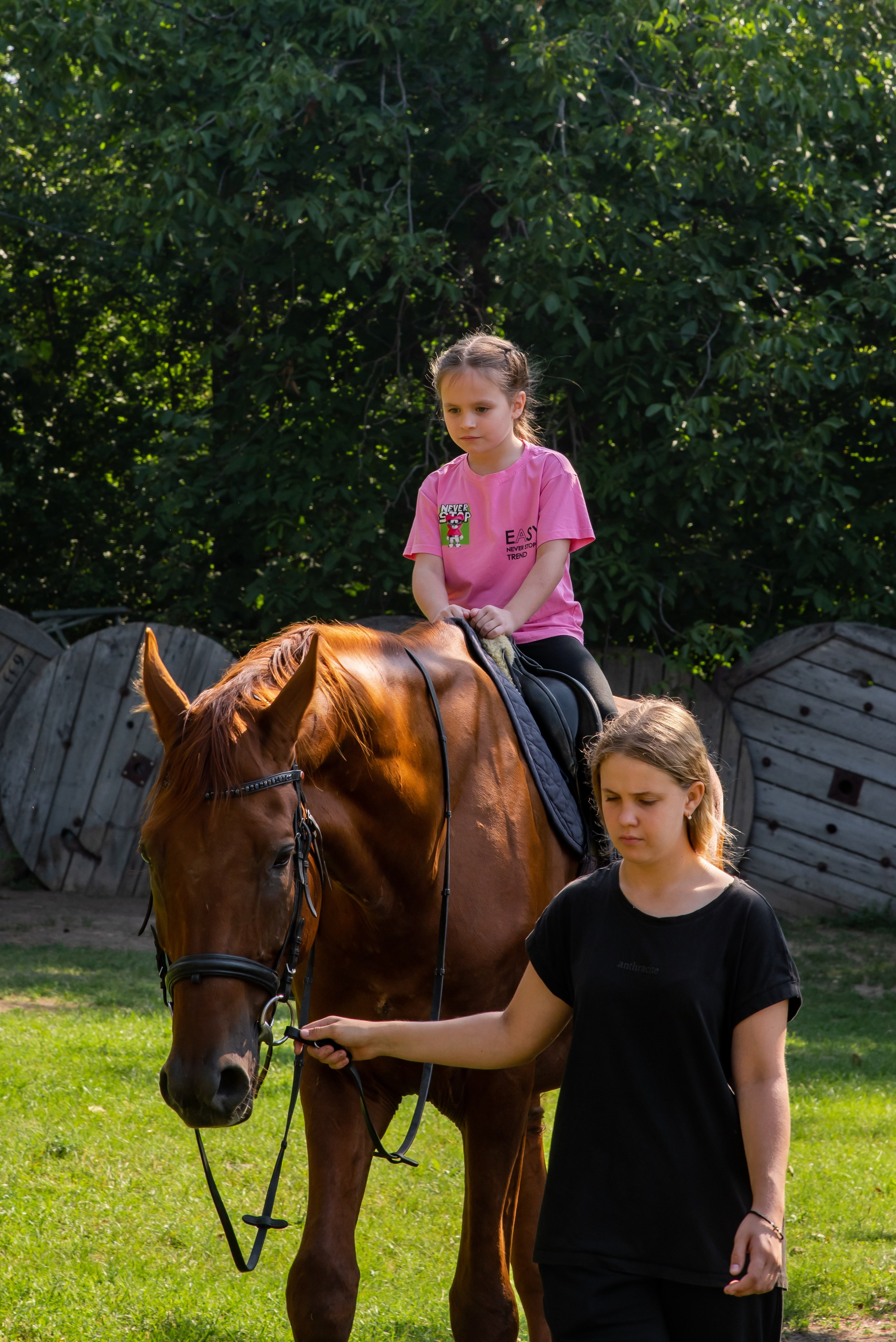 Конная прогулка. Фотограф Галина Нестерова