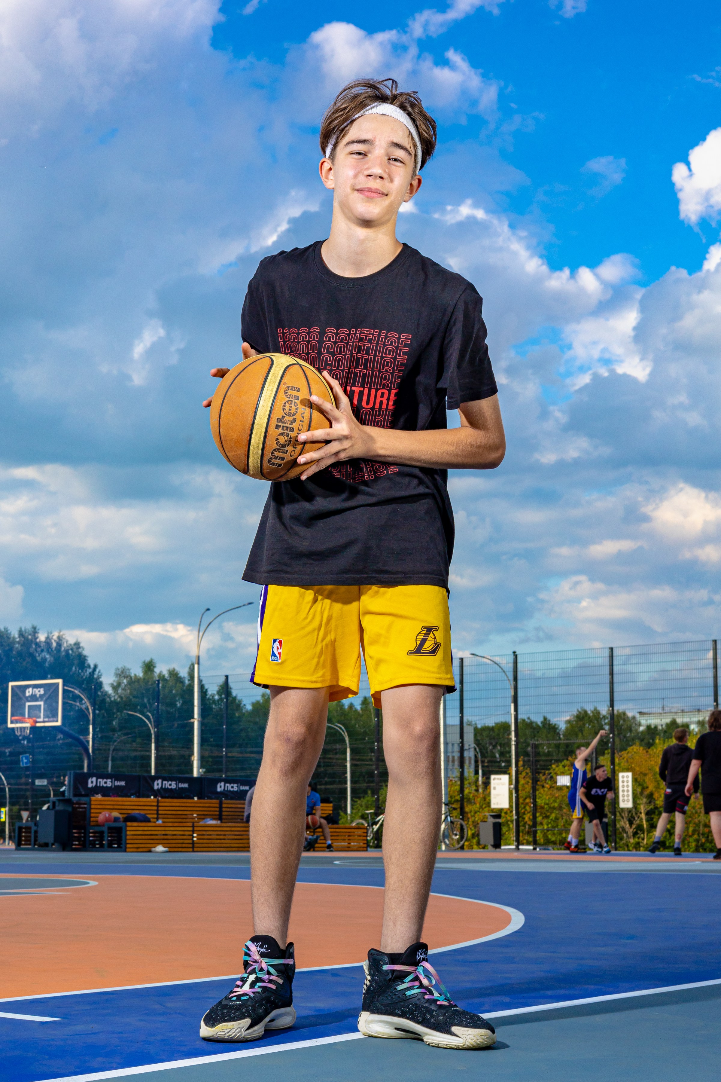 Детская баскетбольная сборная. Фотограф Князев Сергей