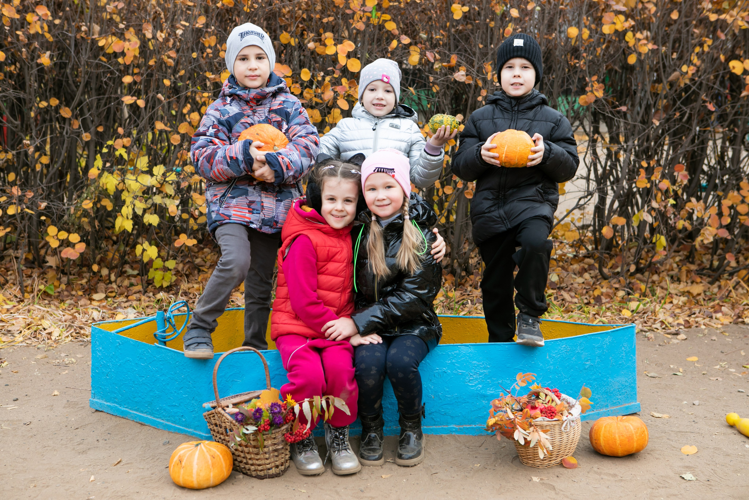 Съемка в детском саду. Выпускные фотокниги