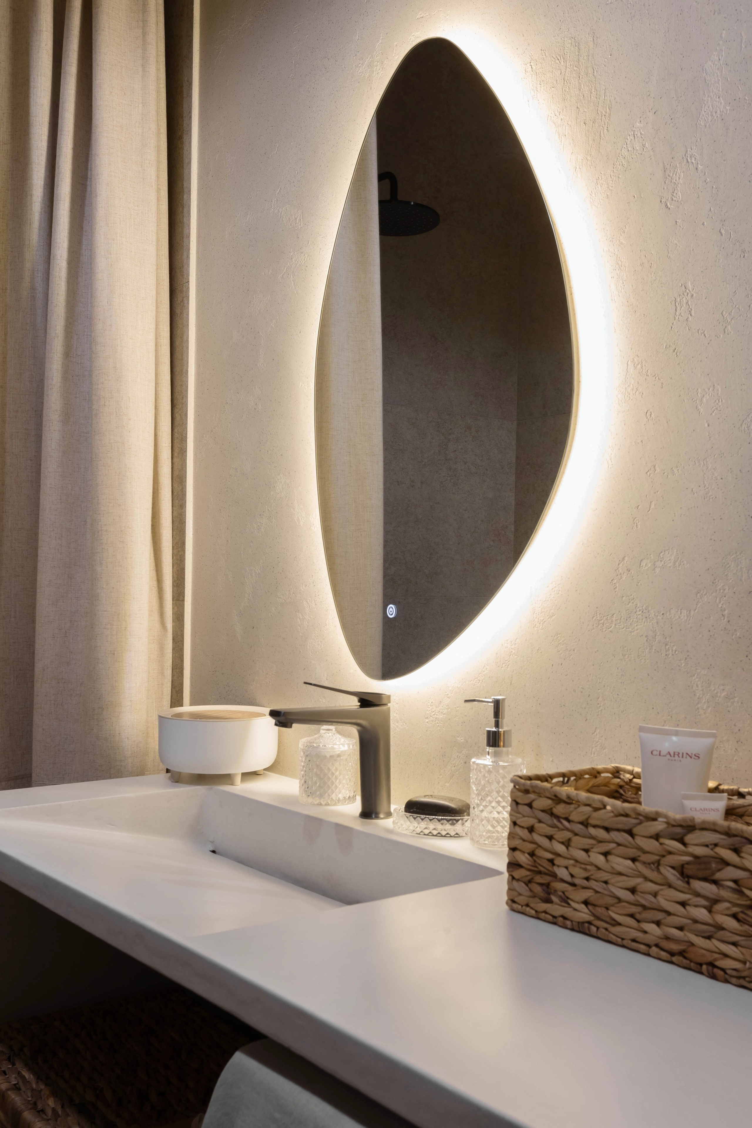 Квартира Calcestruzzo (Дизайнер Ульяна МИЛО). SOLOMAKHINA| САЛОН ДЕКОРАТИВНЫХ ПОКРЫТИЙ|