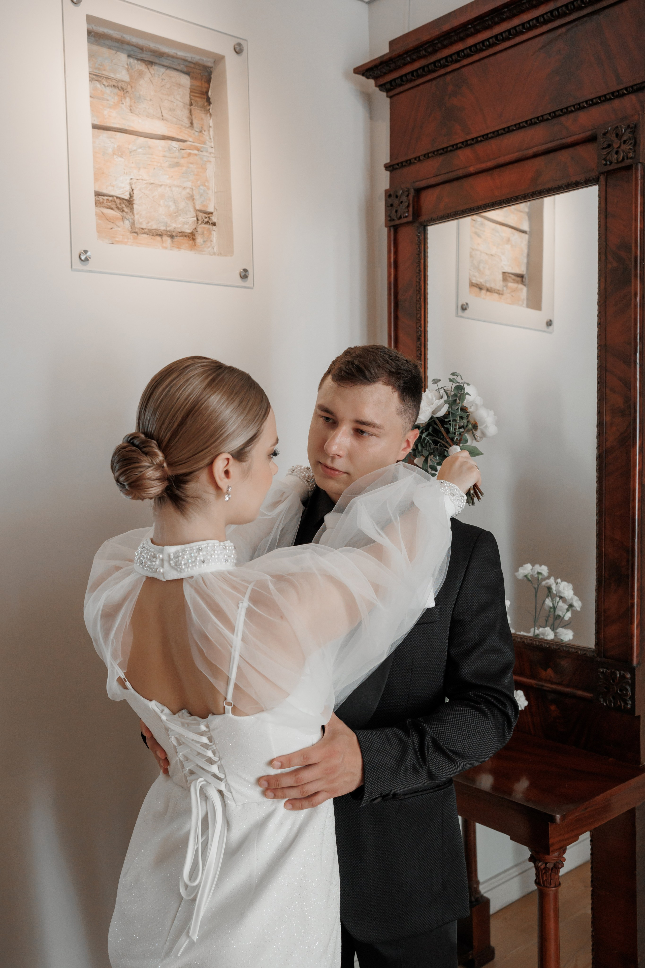 Анна и Сергей, Особняк Муравьевых-Апостолов, прогулка по ВДНХ, ресторан «Домик в саду». Свадебный и репортажный фотограф (Москва, Королев и другие)