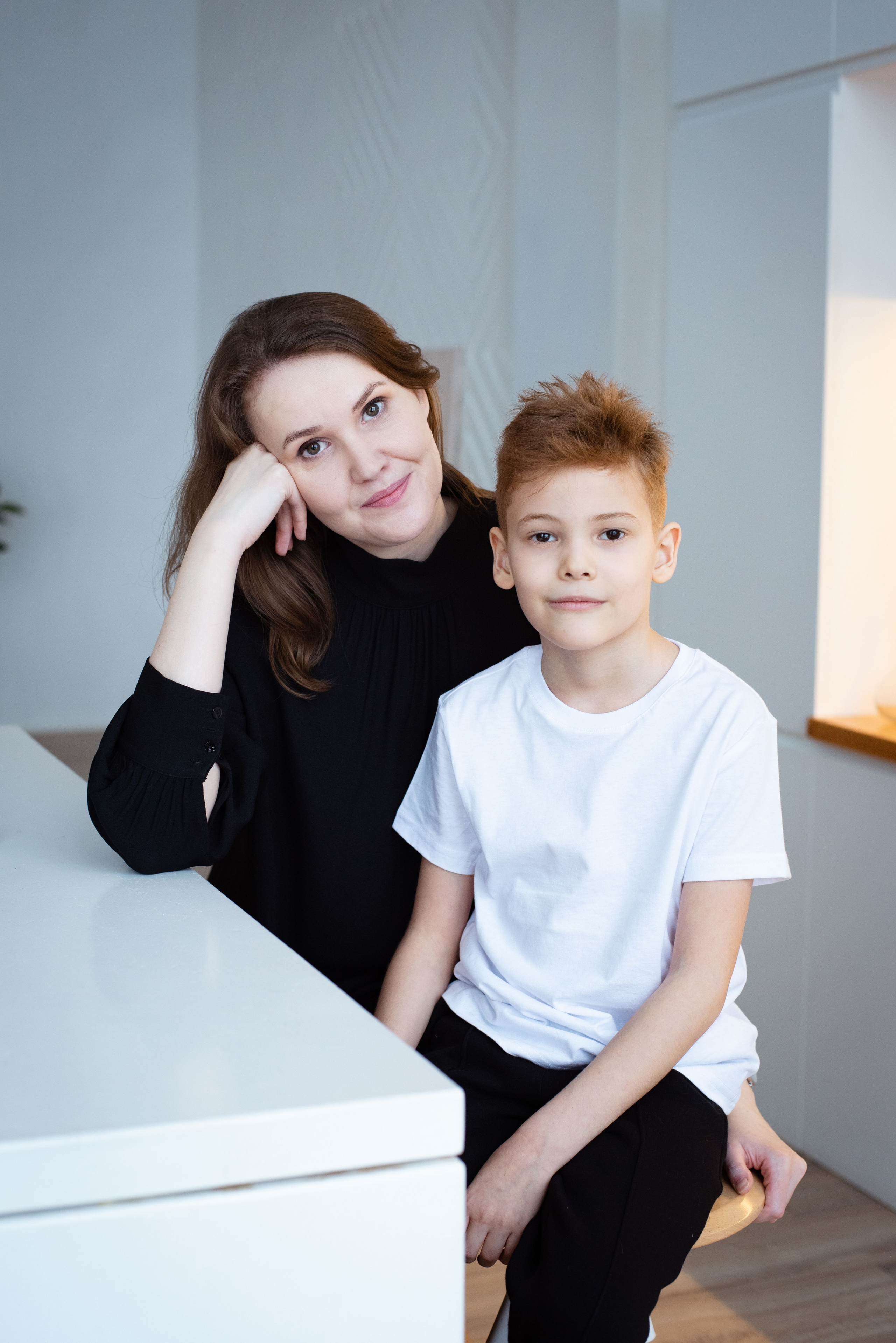 Семейная фотосессия в студии. Фотограф в Москве, Красногорске Анна Силицкая