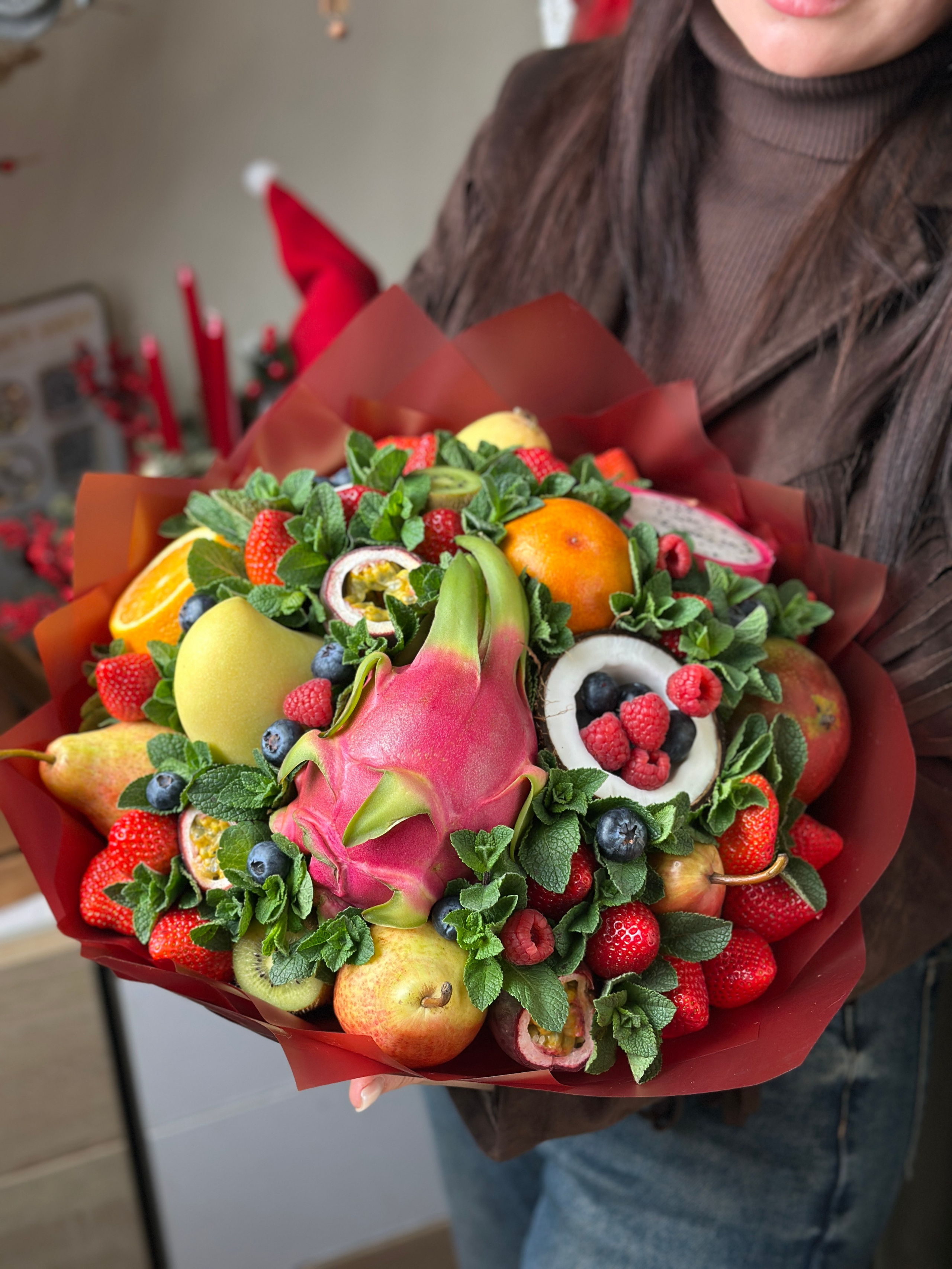 Фруктовые. Выездной кейтеринг, съедобные букеты, торты и сладости на заказ