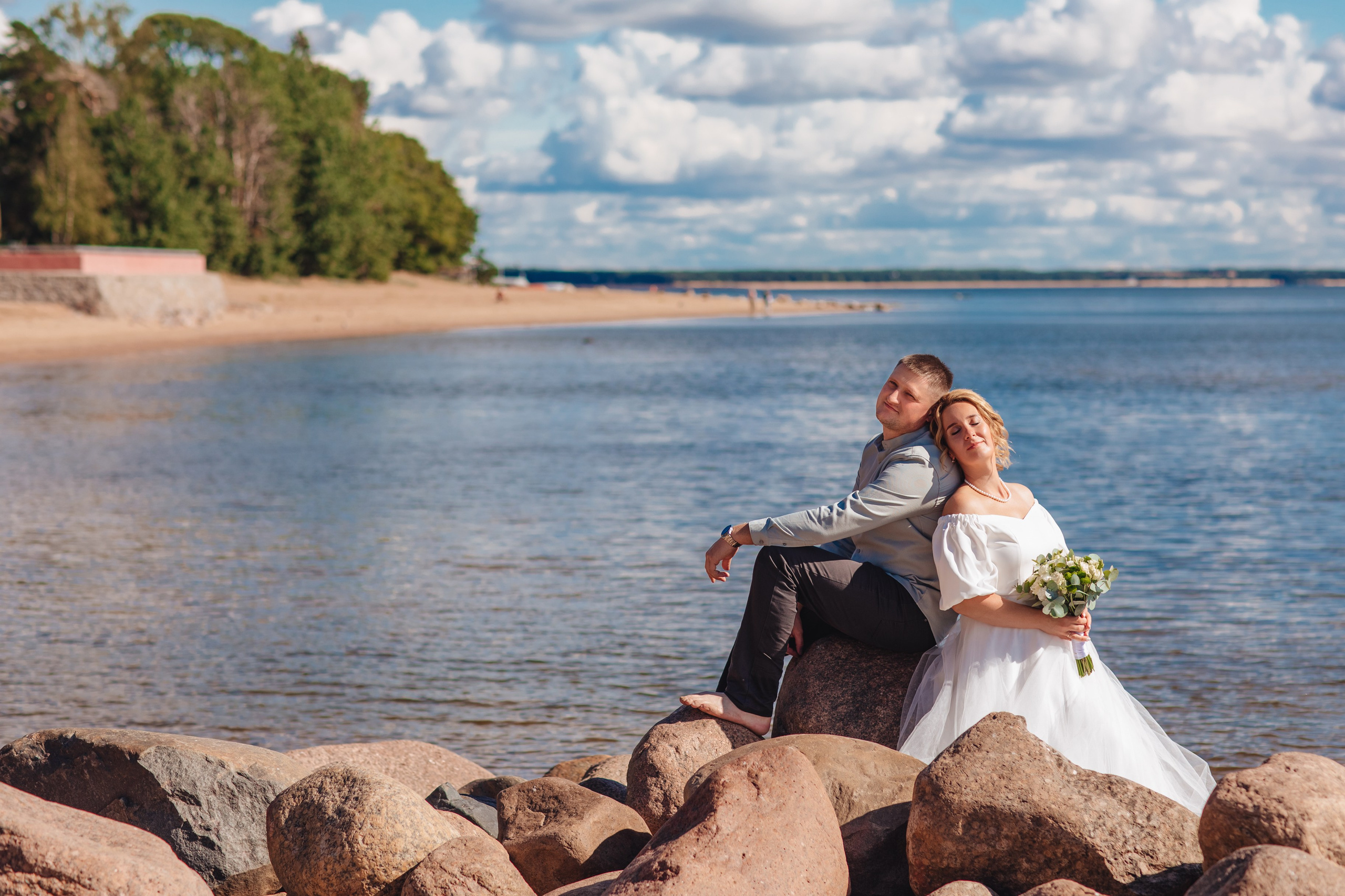 Наталья и Артем. Свадебная фотосессия в Сестрорецке. Свадебный и семейный фотограф в Санкт-Петербурге и Сестрорецке