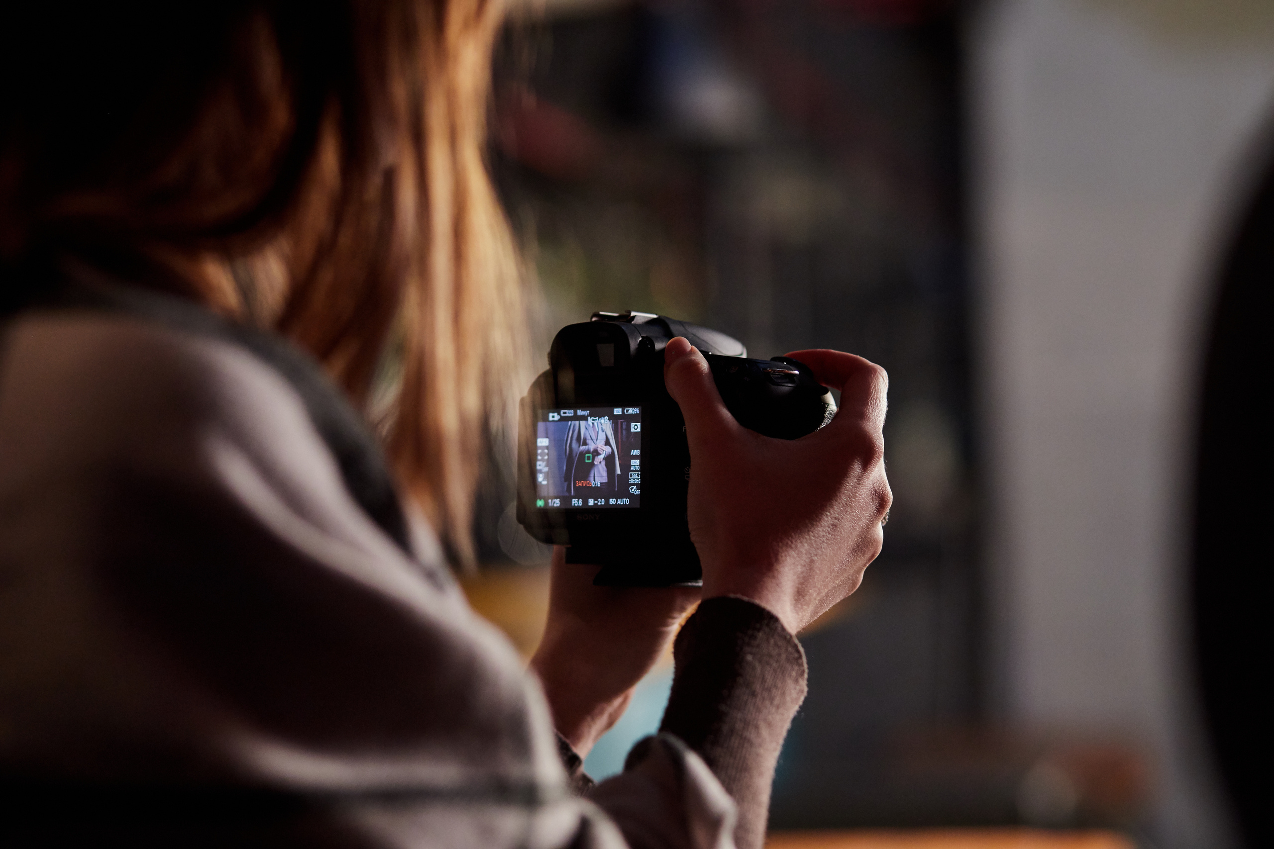 Закадровые съемки. Фотограф Алексей Яковлев