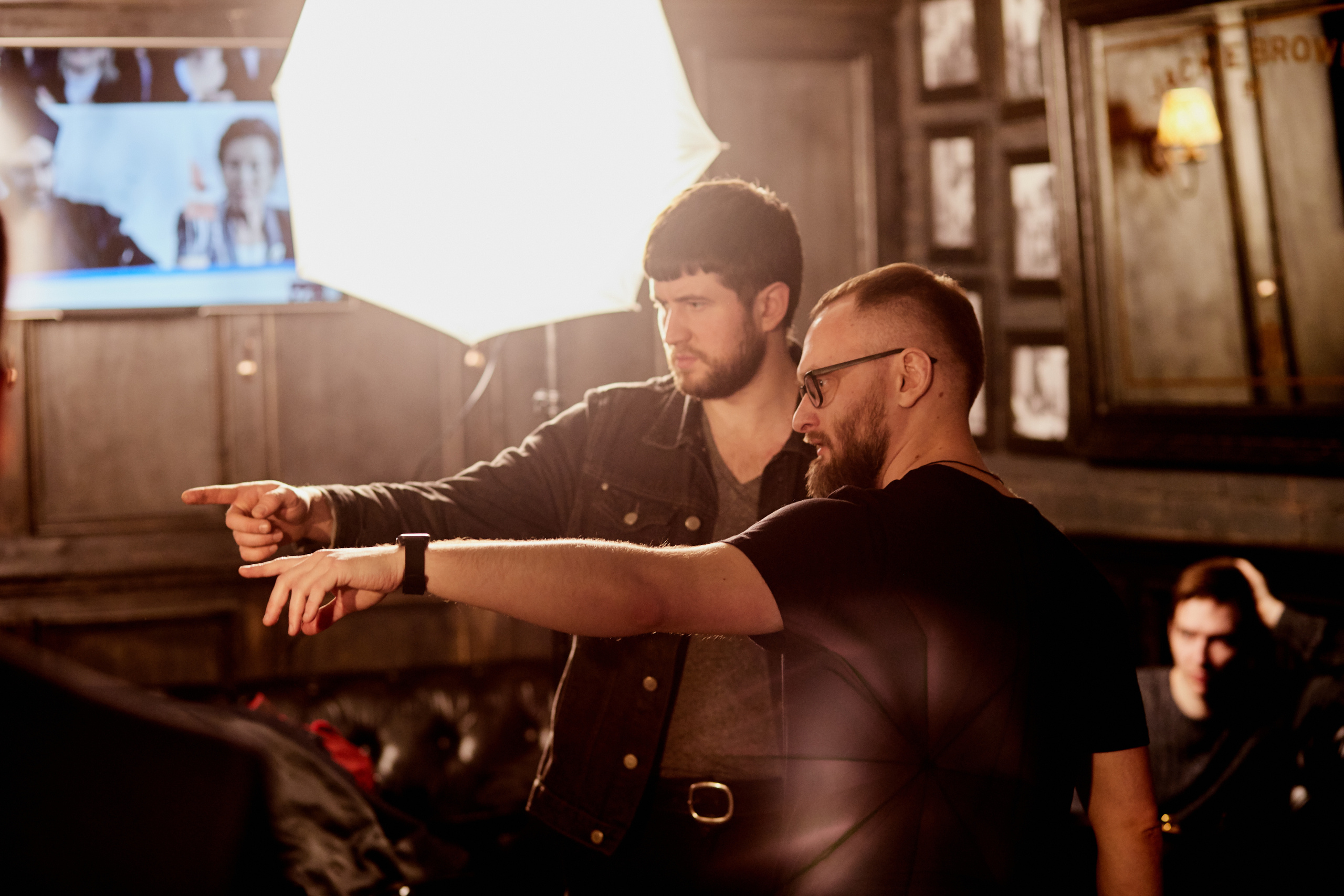 Закадровые съемки. Фотограф Алексей Яковлев