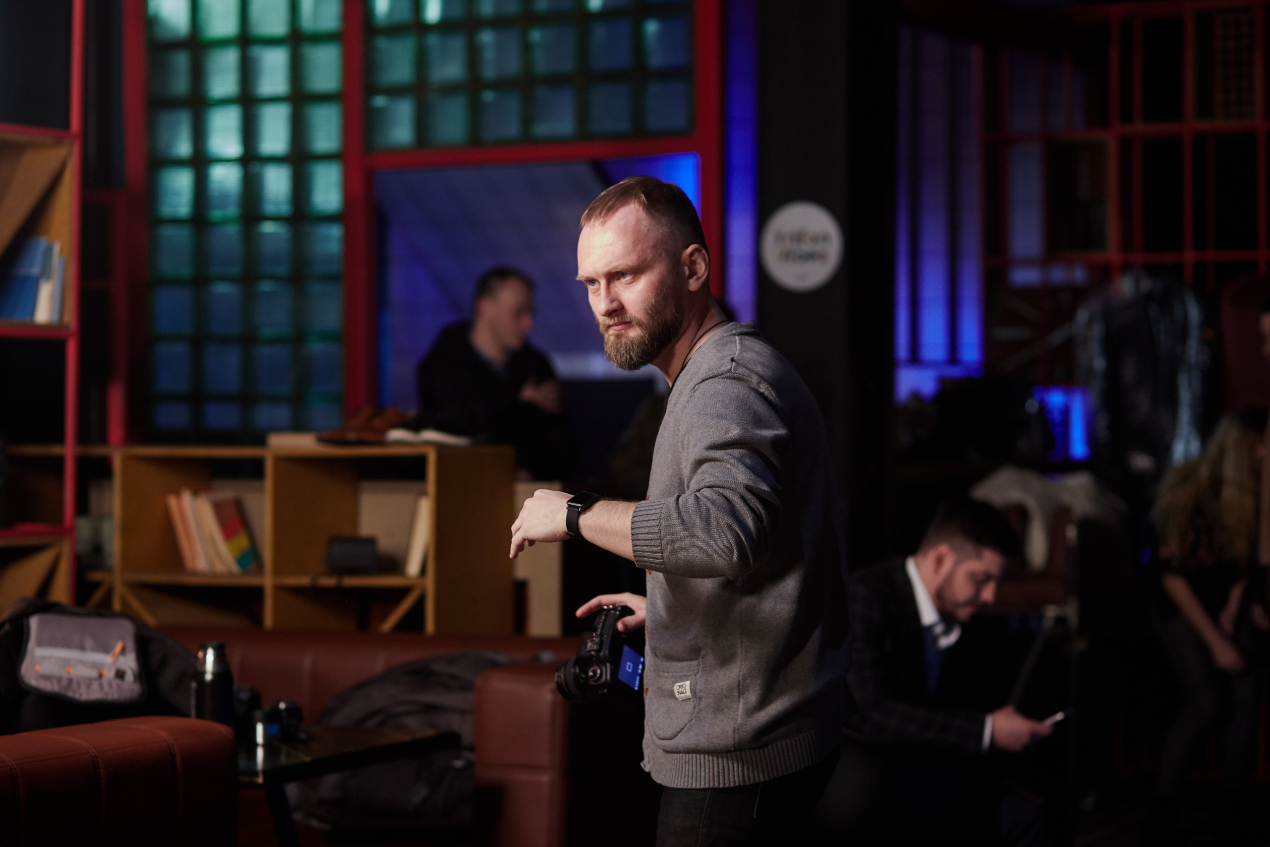 Закадровые съемки. Фотограф Алексей Яковлев