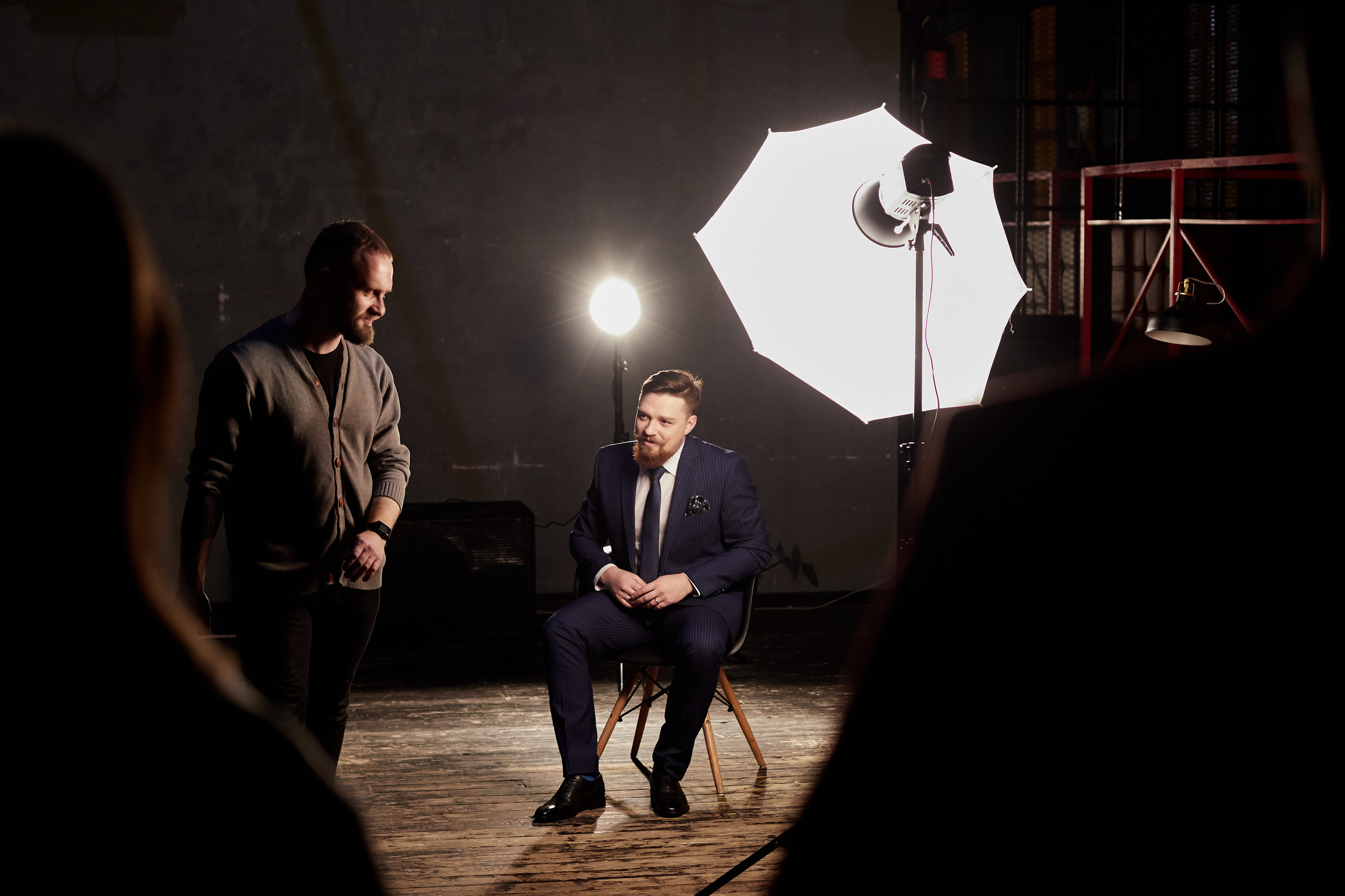 Закадровые съемки. Фотограф Алексей Яковлев