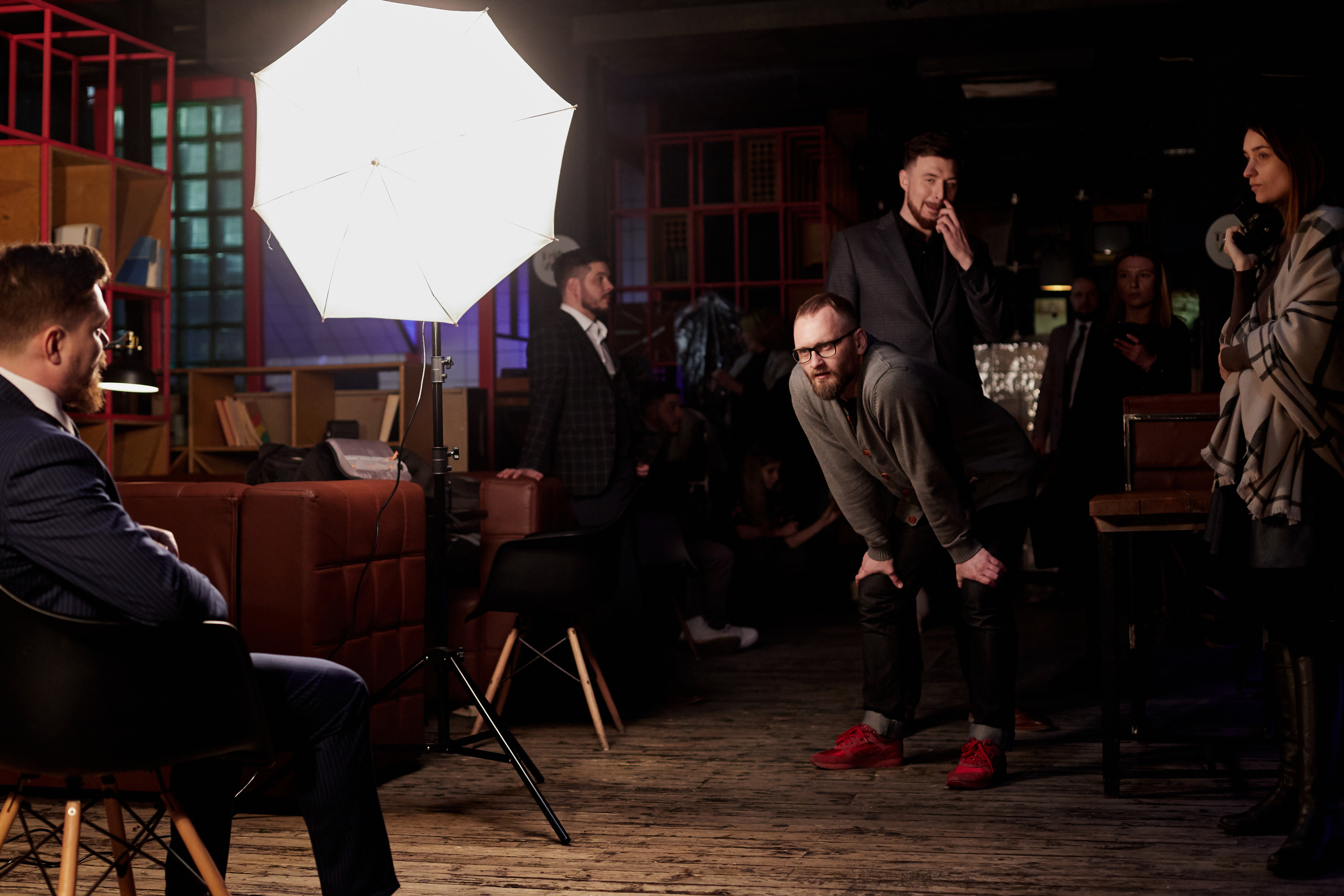 Закадровые съемки. Фотограф Алексей Яковлев