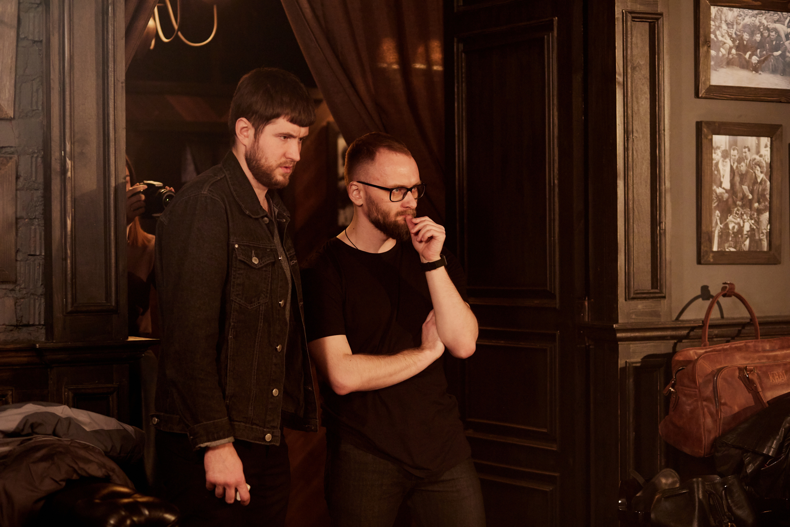 Закадровые съемки. Фотограф Алексей Яковлев