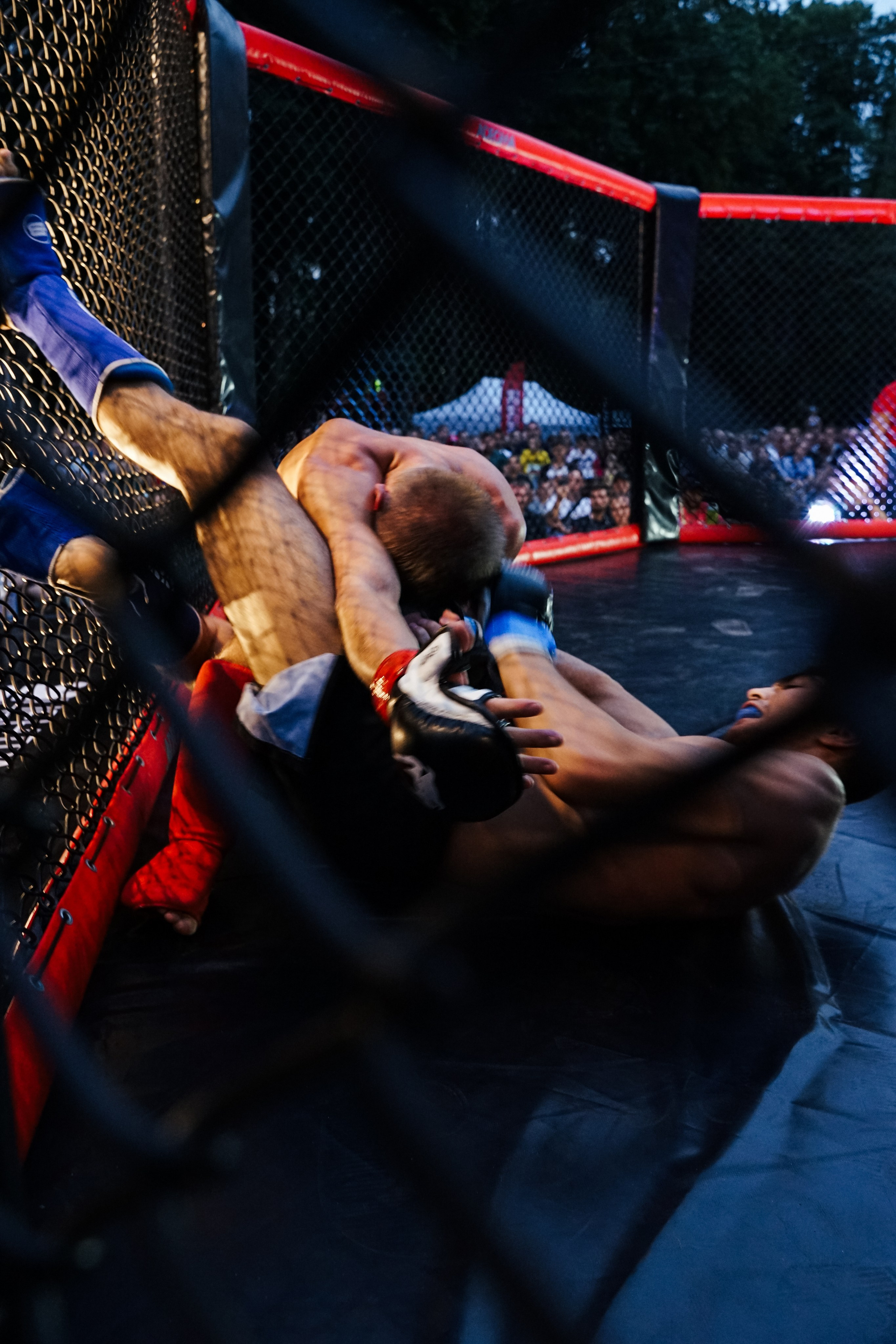 Вечер боев в ЦПКиО. Фотограф Надежда Погребняк | Рязань | Москва